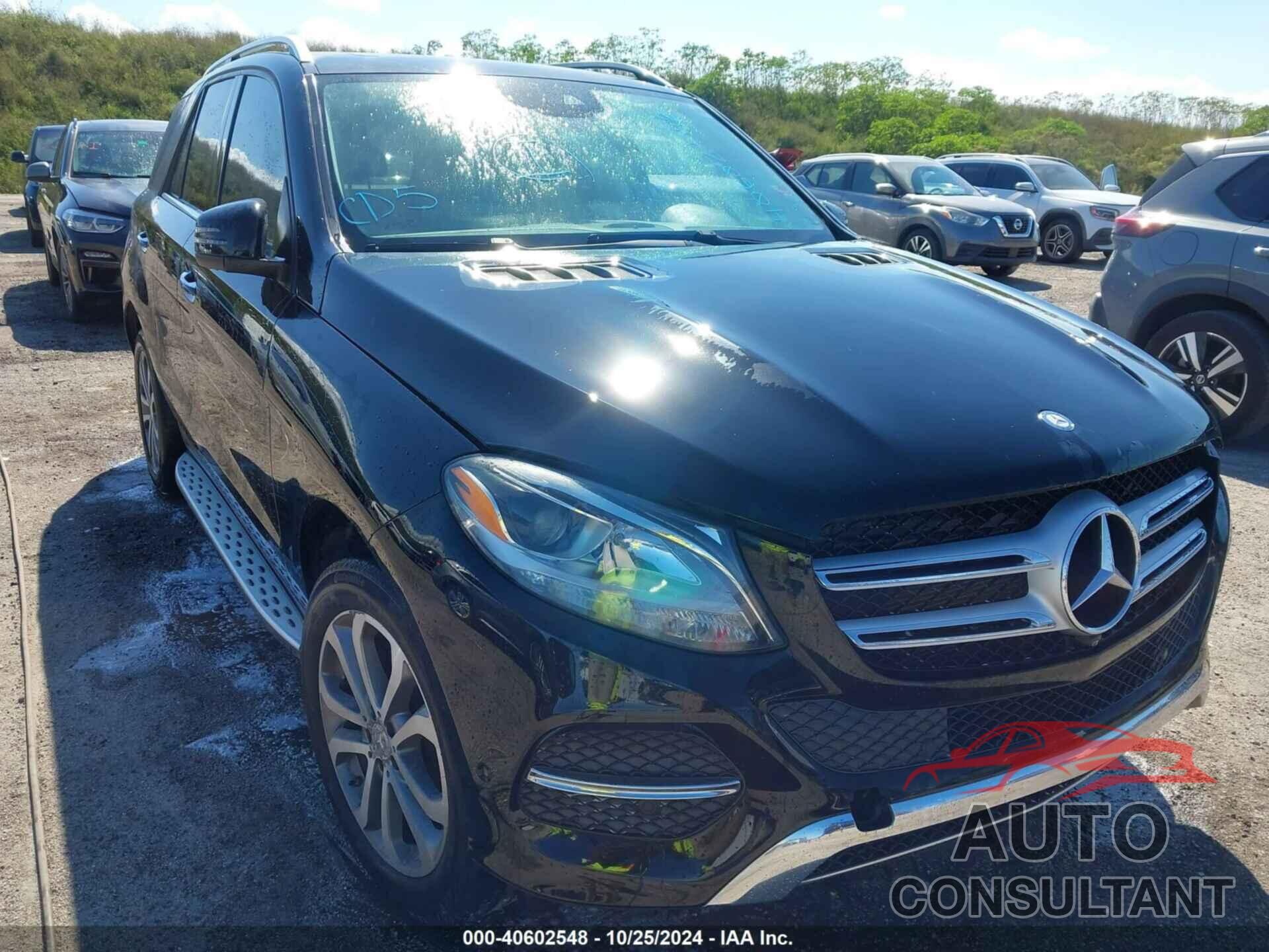 MERCEDES-BENZ GLE 350 2016 - 4JGDA5JB9GA692190