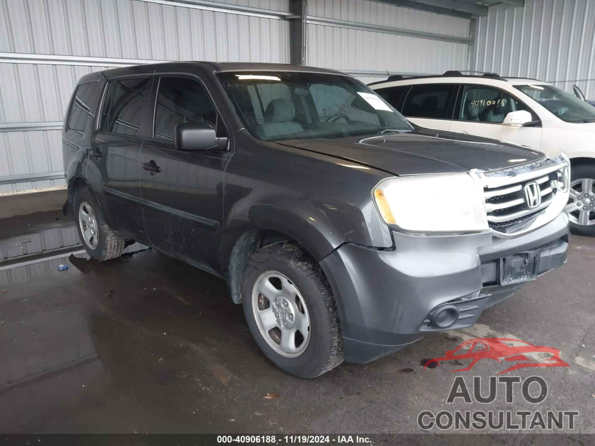 HONDA PILOT 2013 - 5FNYF4H20DB037040