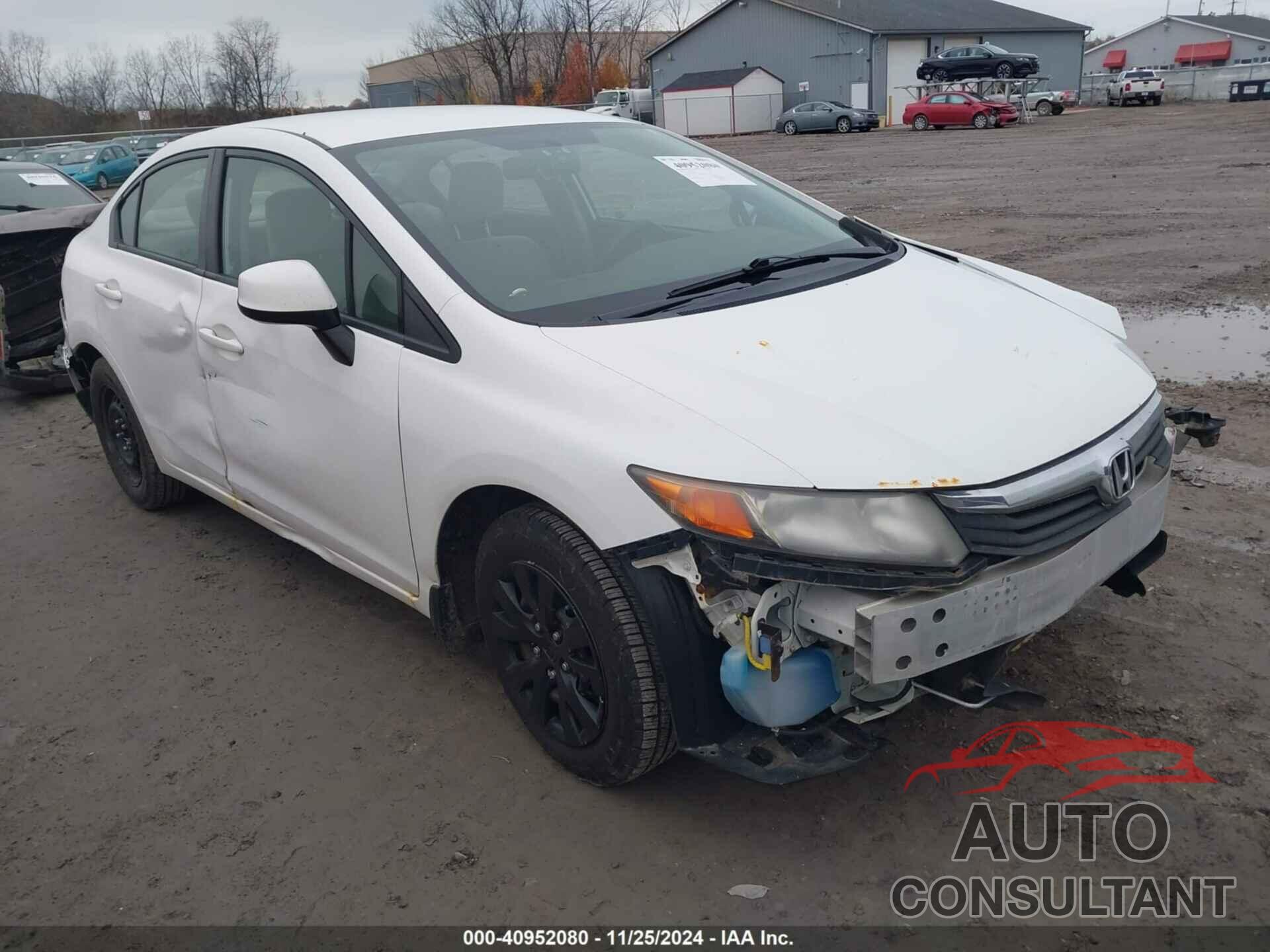 HONDA CIVIC 2012 - JHMFB2F54CS000125