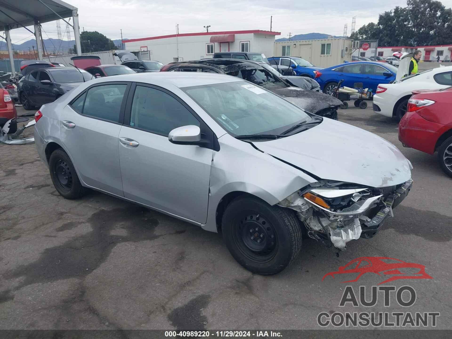 TOYOTA COROLLA 2015 - 5YFBURHE4FP290680