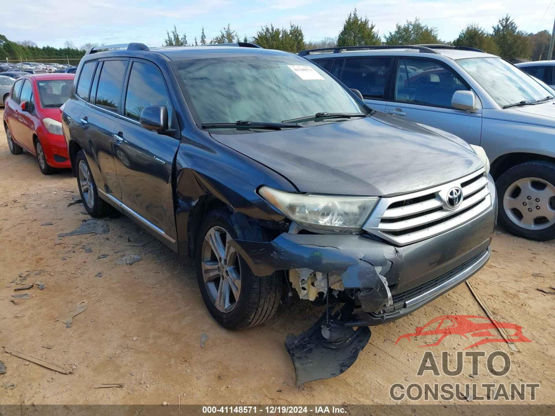 TOYOTA HIGHLANDER 2011 - 5TDYK3EH7BS043893