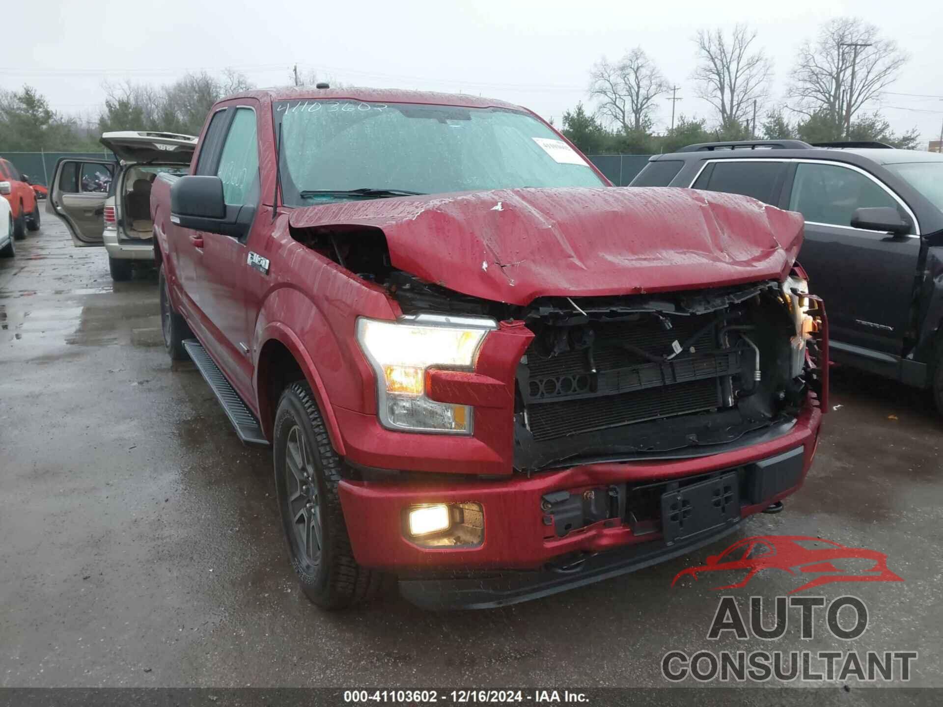 FORD F-150 2016 - 1FTFX1EG4GFA61229