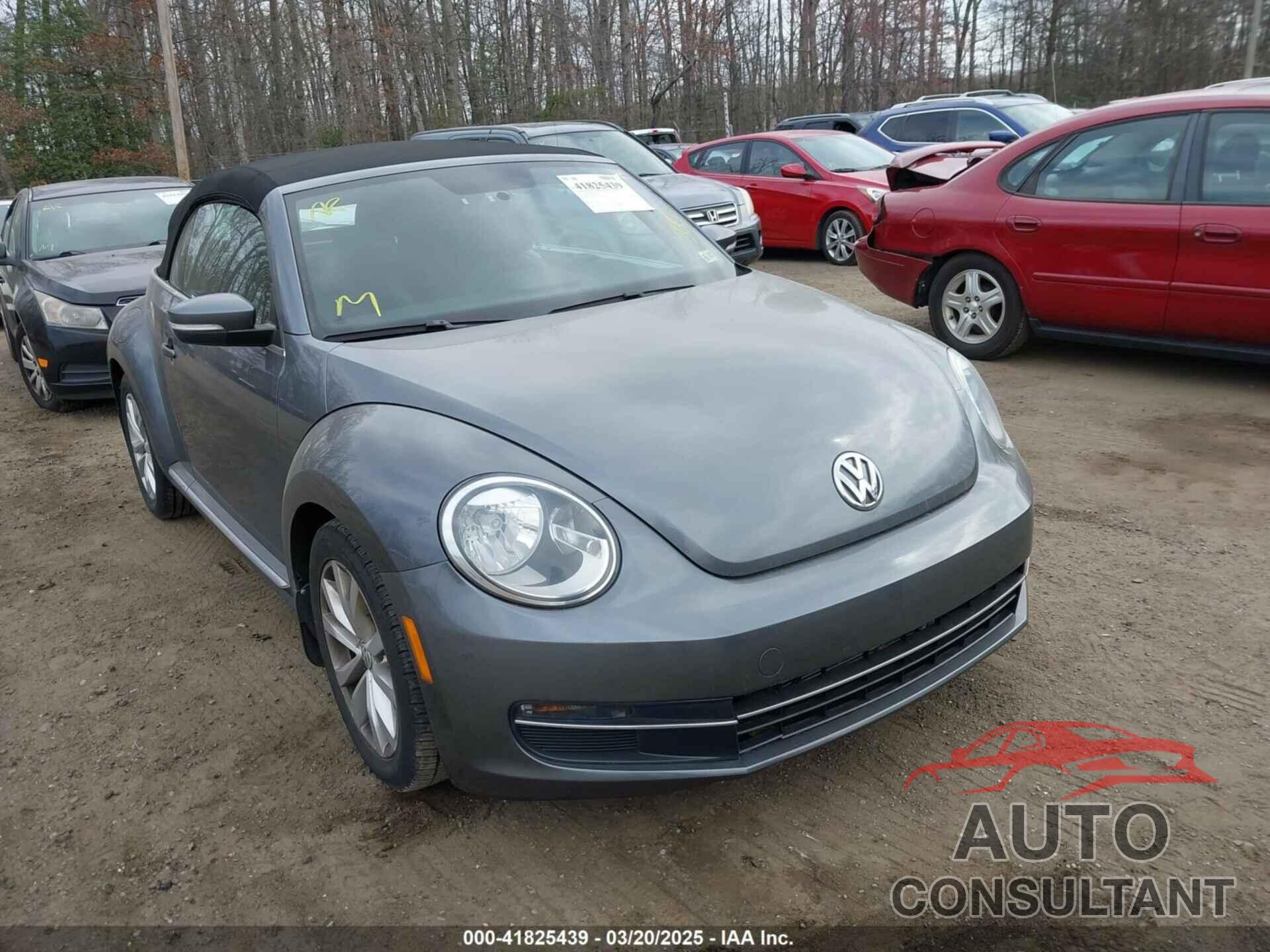 VOLKSWAGEN BEETLE 2013 - 3VW5L7AT3DM813444