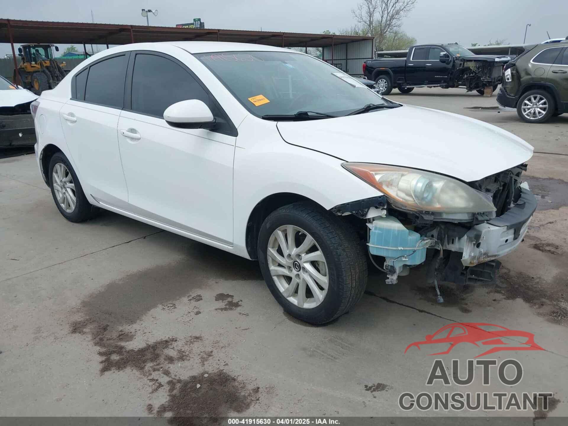MAZDA MAZDA3 2013 - JM1BL1V7XD1762666