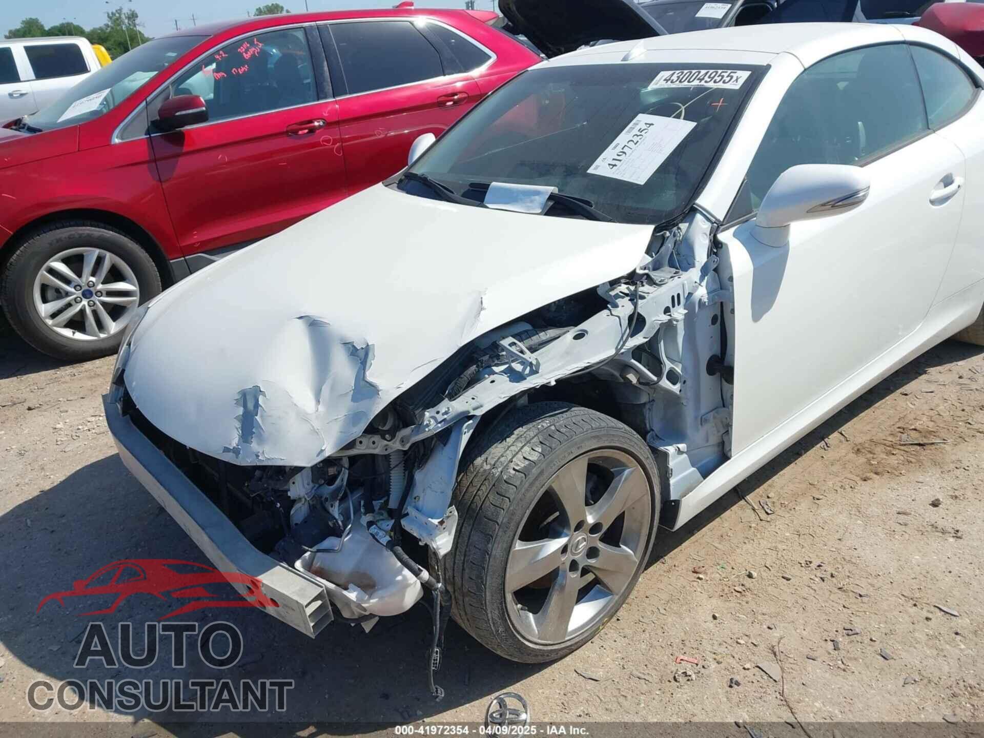 LEXUS IS 250C 2012 - JTHFF2C23C2521335
