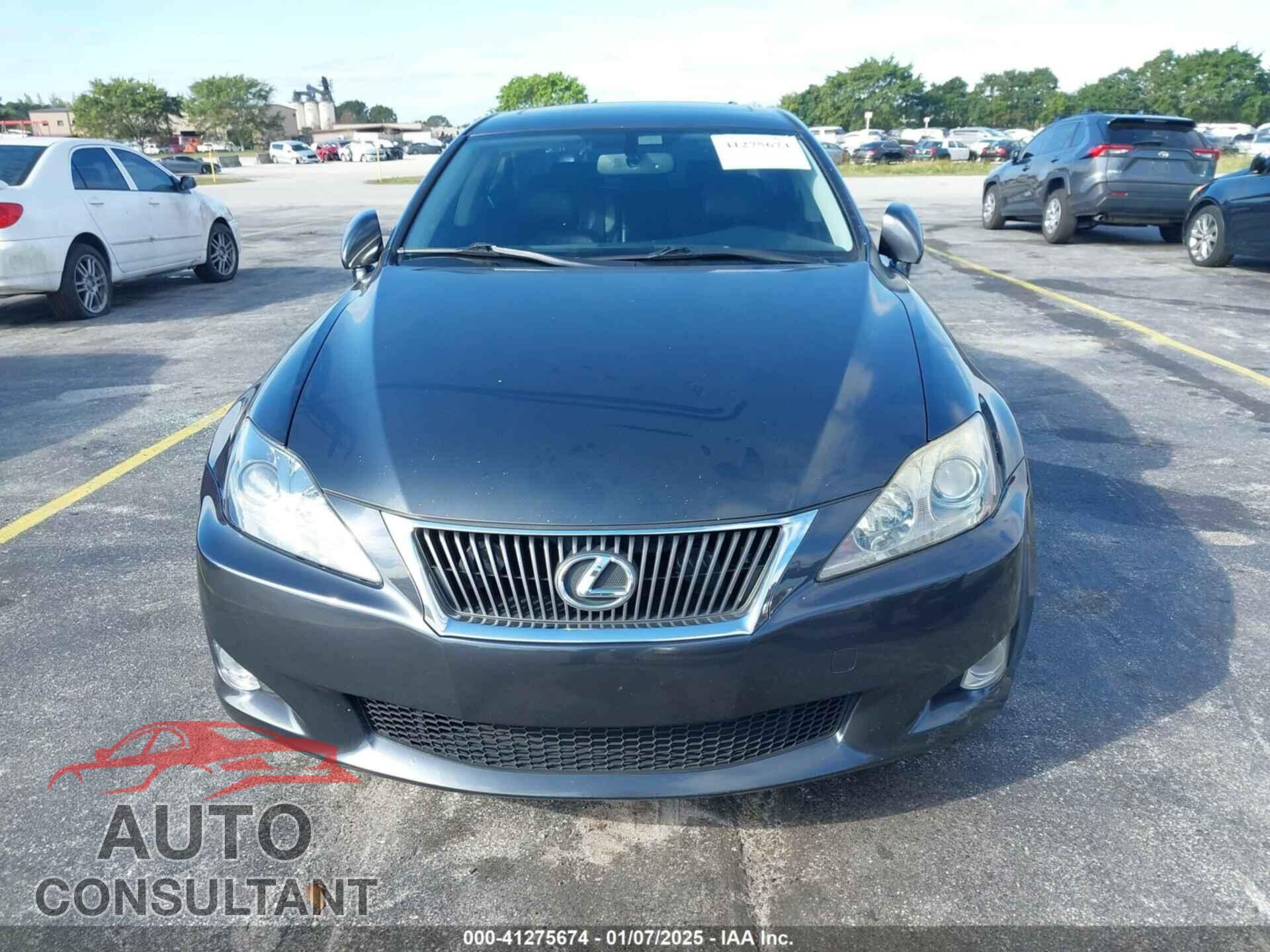 LEXUS IS 250 2010 - JTHBF5C28A5128412