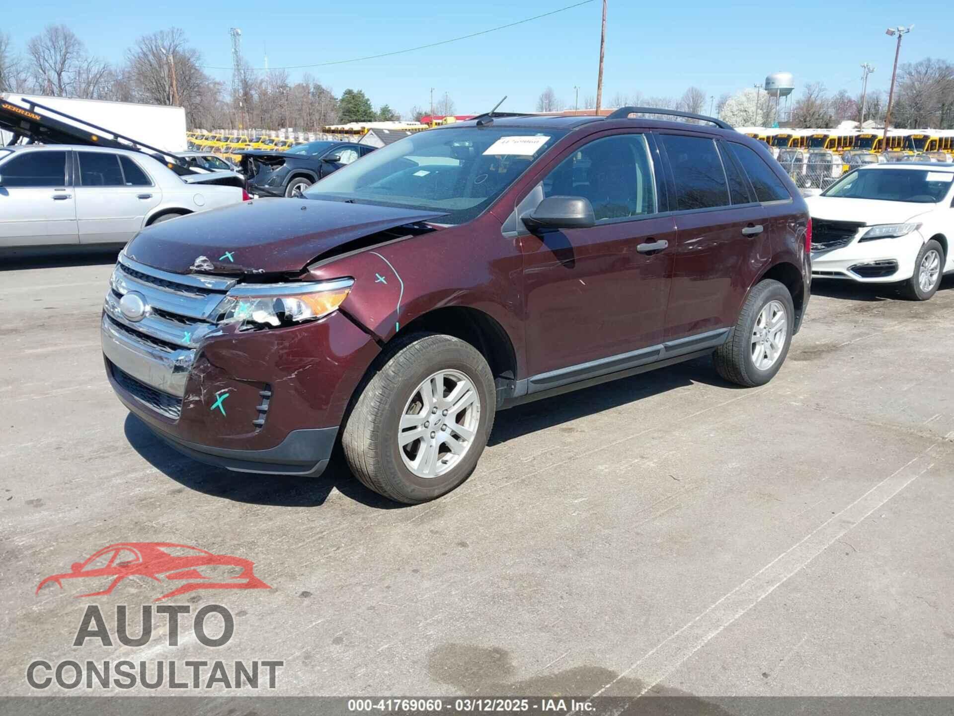 FORD EDGE 2012 - 2FMDK3GC9CBA77266