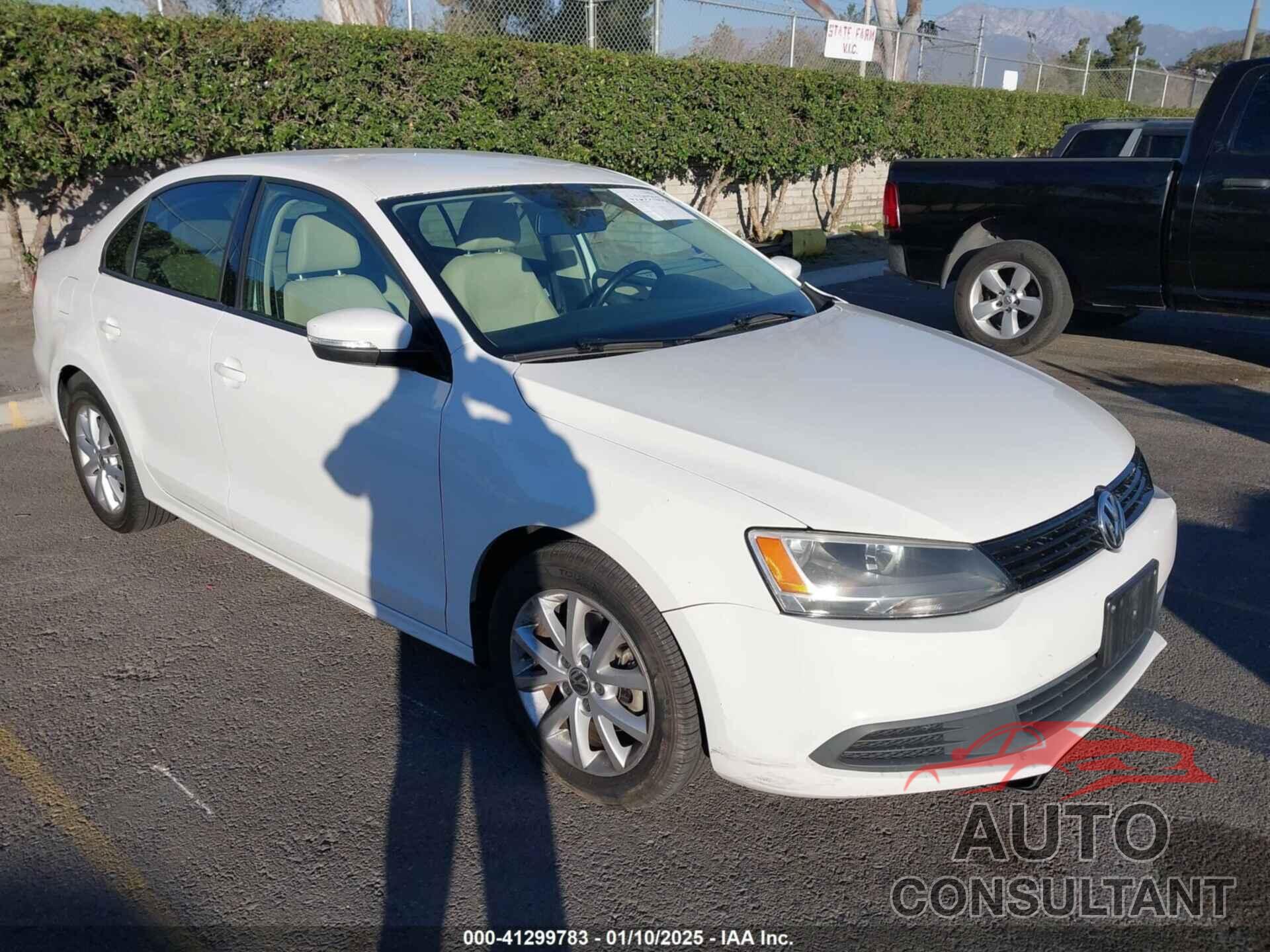 VOLKSWAGEN JETTA 2012 - 3VWDP7AJ4CM307067