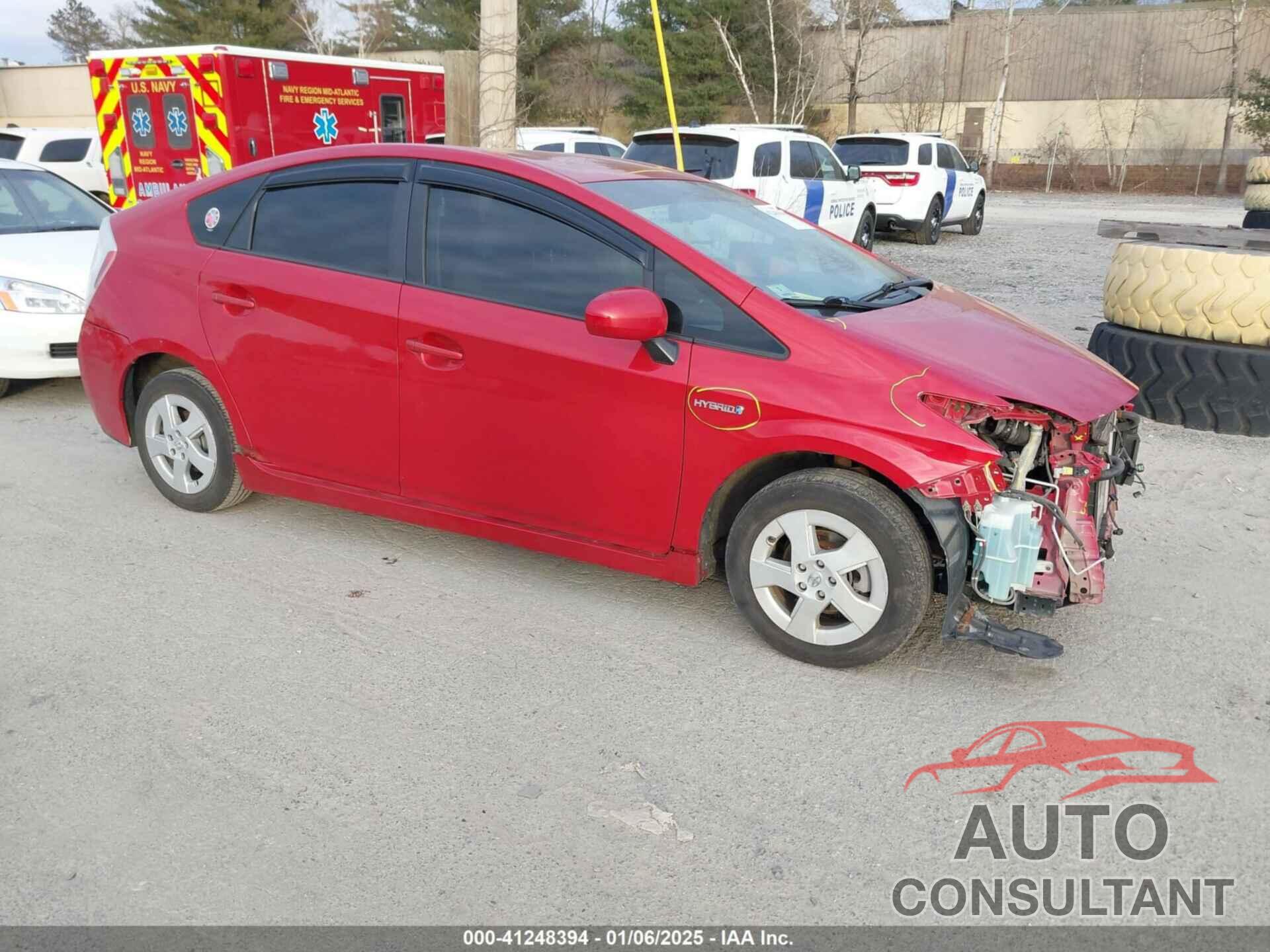 TOYOTA PRIUS 2010 - JTDKN3DU2A5128513