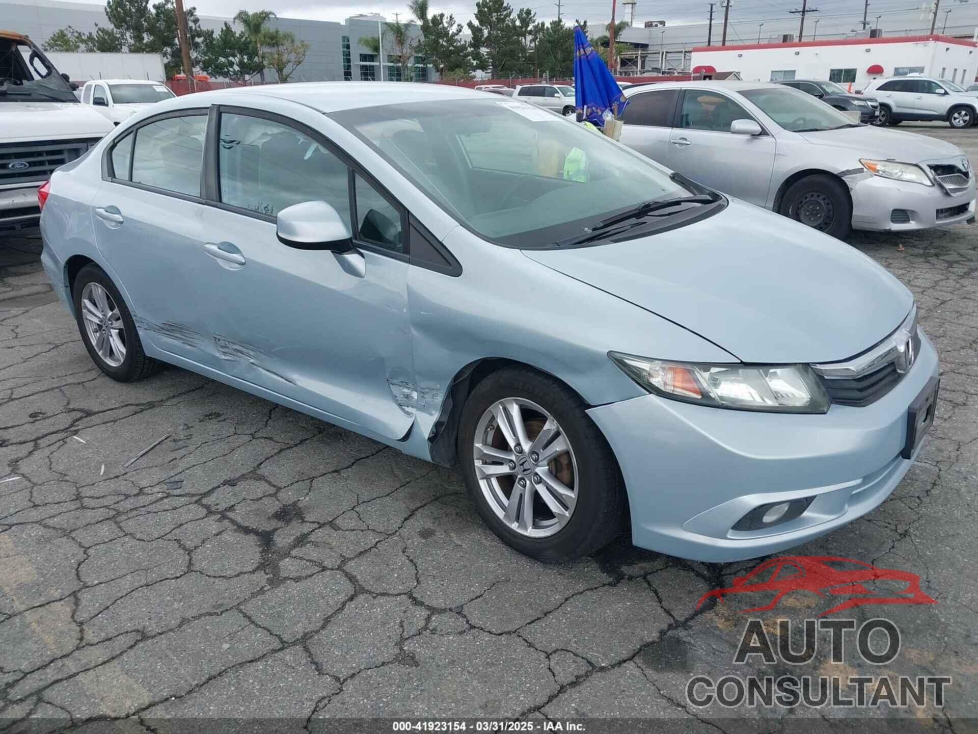 HONDA CIVIC 2012 - JHMFB2F55CS002806