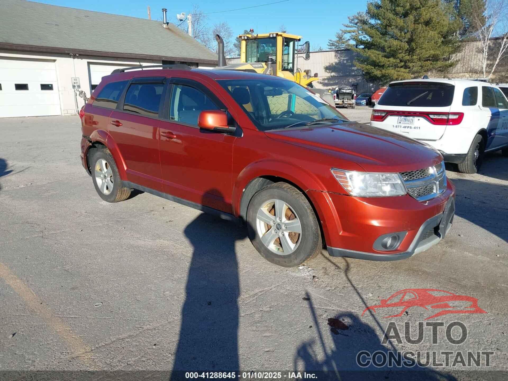 DODGE JOURNEY 2012 - 3C4PDCBBXCT392656