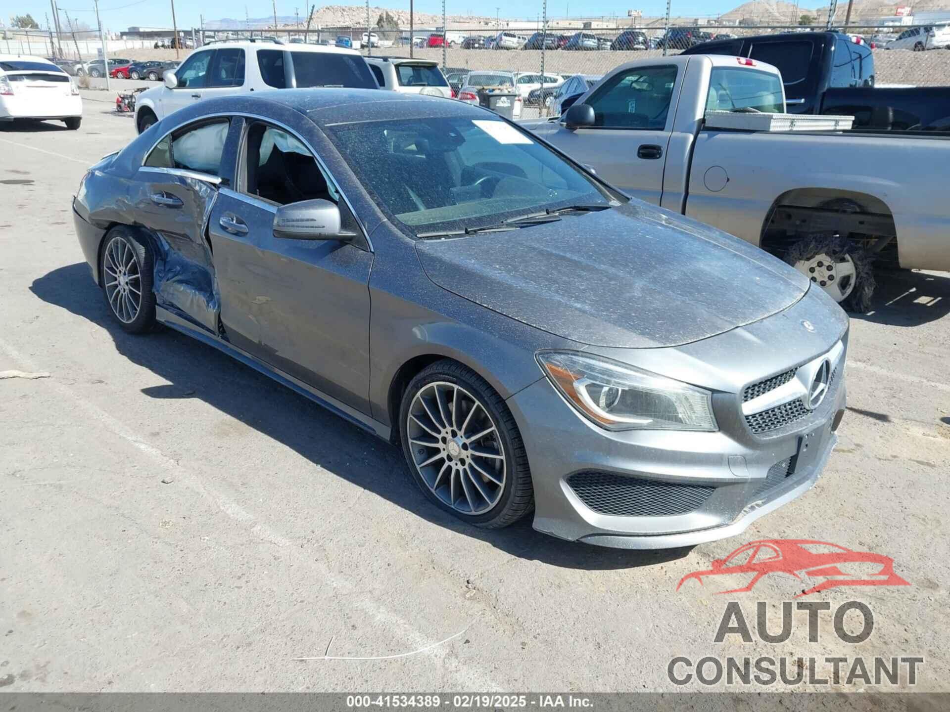 MERCEDES-BENZ CLA 250 2016 - WDDSJ4GB6GN349686