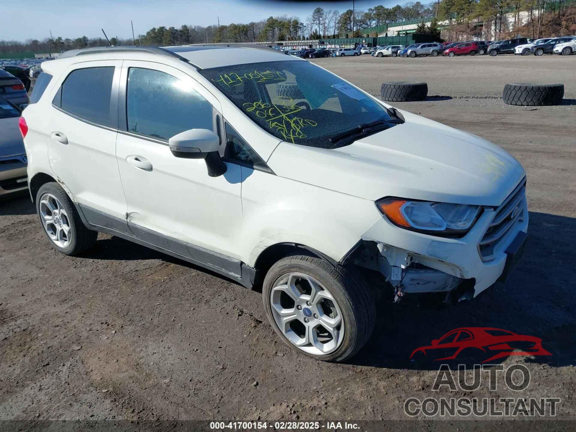 FORD ECOSPORT 2021 - MAJ6S3GL0MC441160