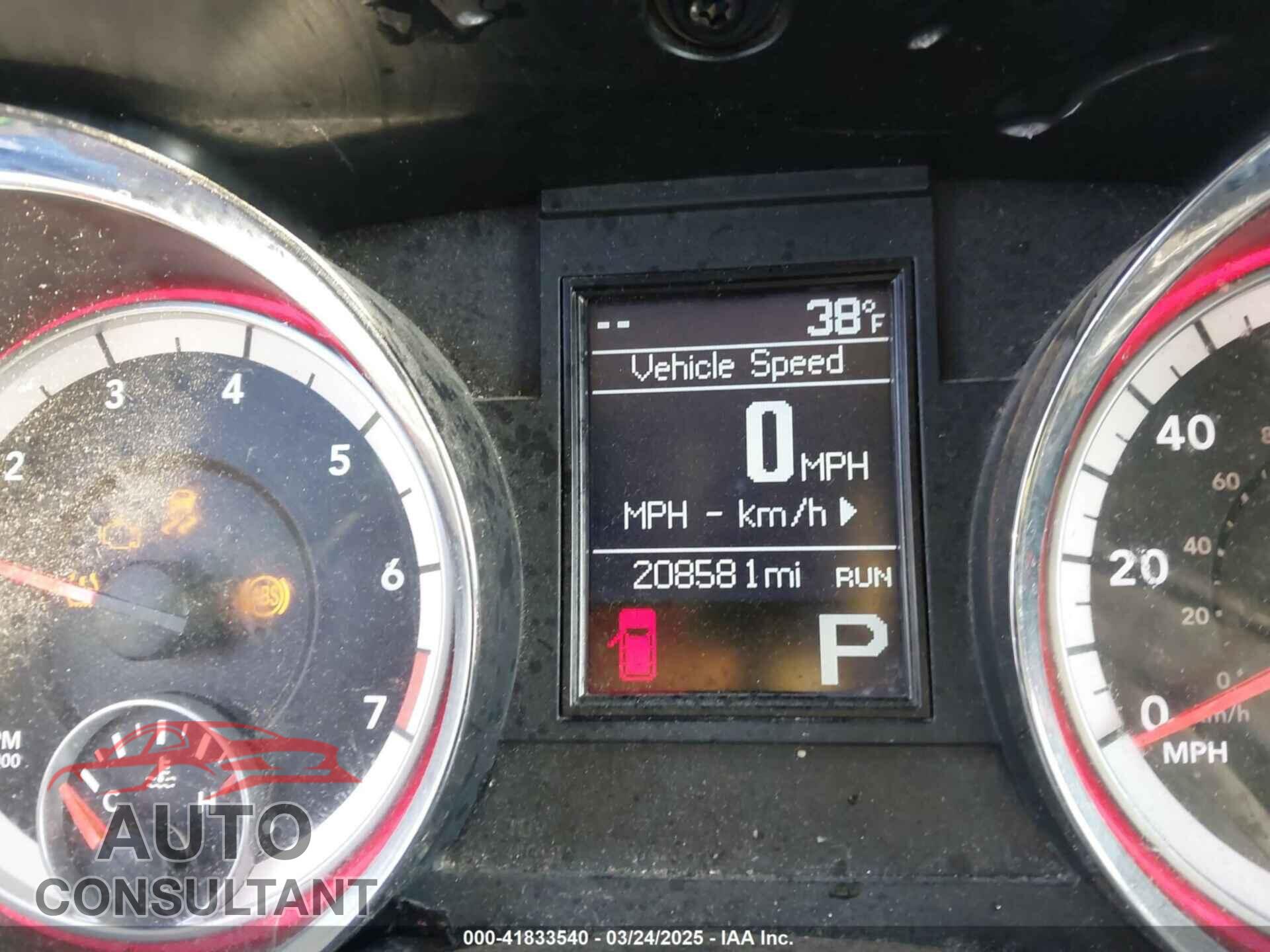 DODGE DURANGO 2013 - 1C4RDJAGXDC564904