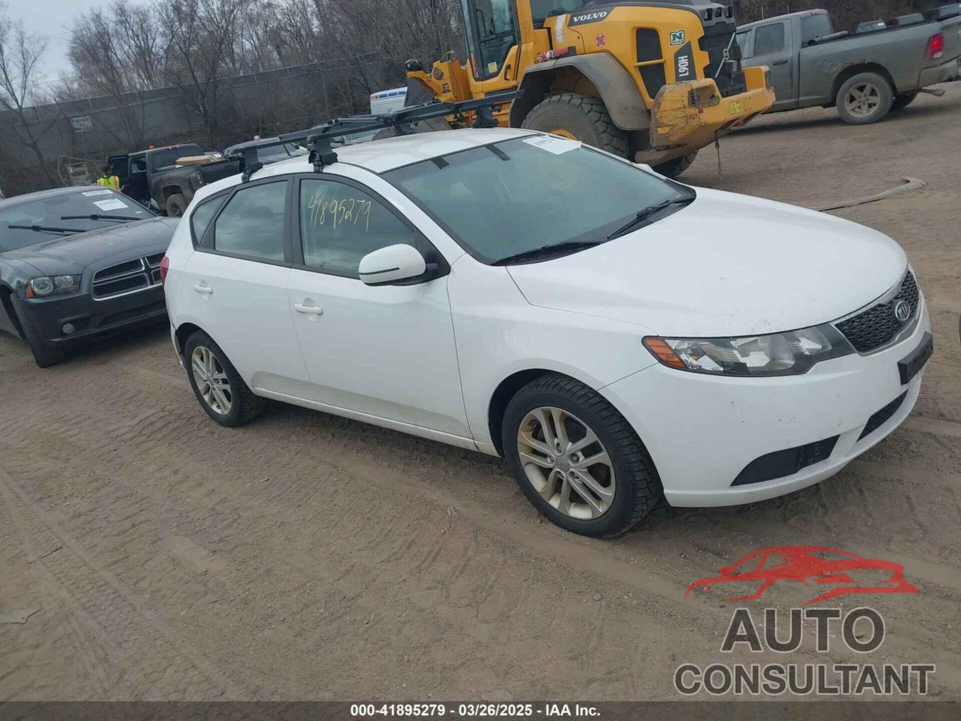 KIA FORTE 2012 - KNAFU5A26C5507324