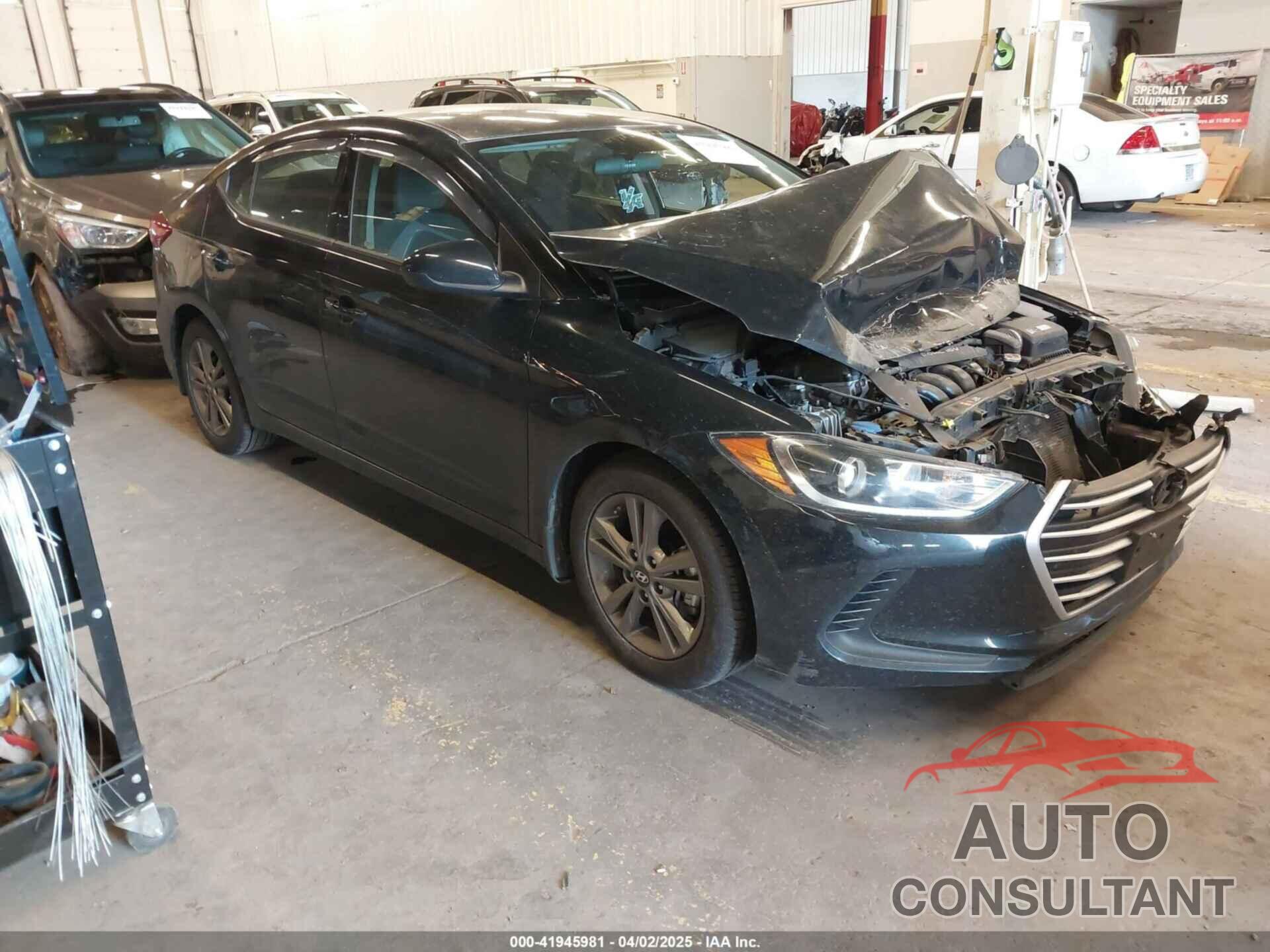 HYUNDAI ELANTRA 2018 - 5NPD84LF6JH291979
