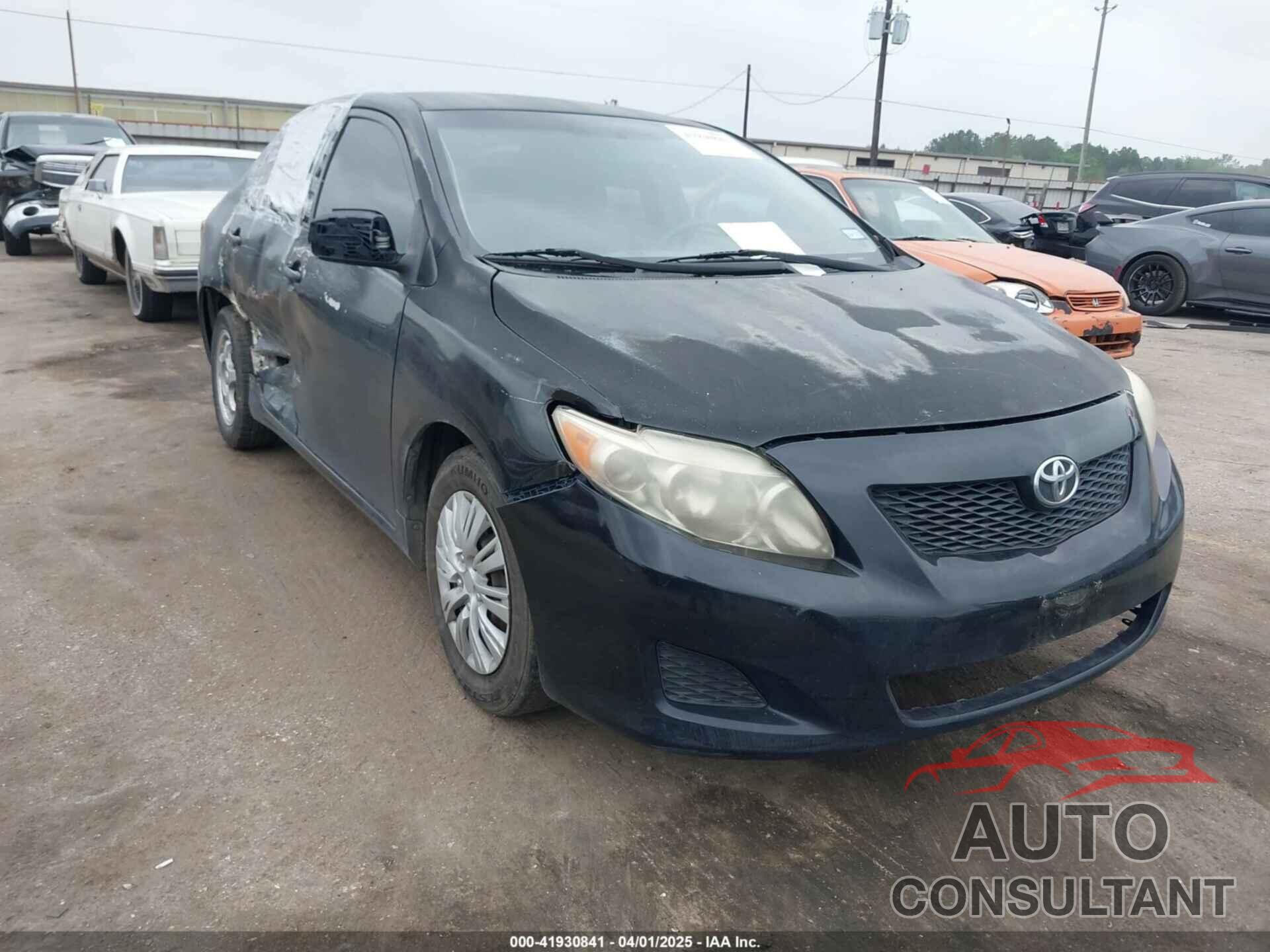 TOYOTA COROLLA 2009 - JTDBL40E699063762