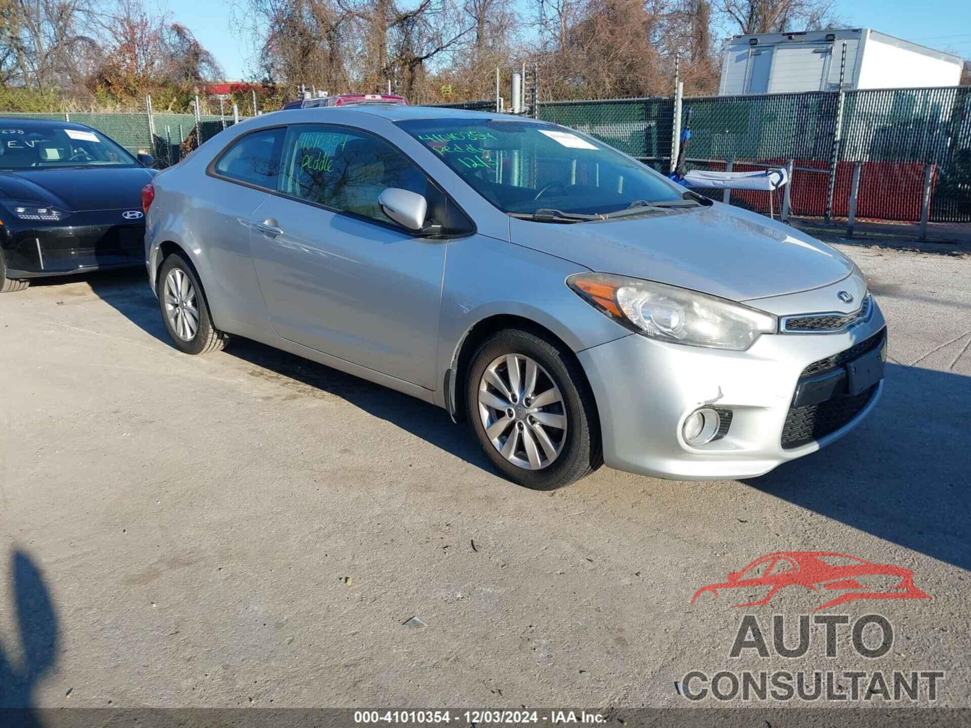 KIA FORTE KOUP 2014 - KNAFX6A84E5237594
