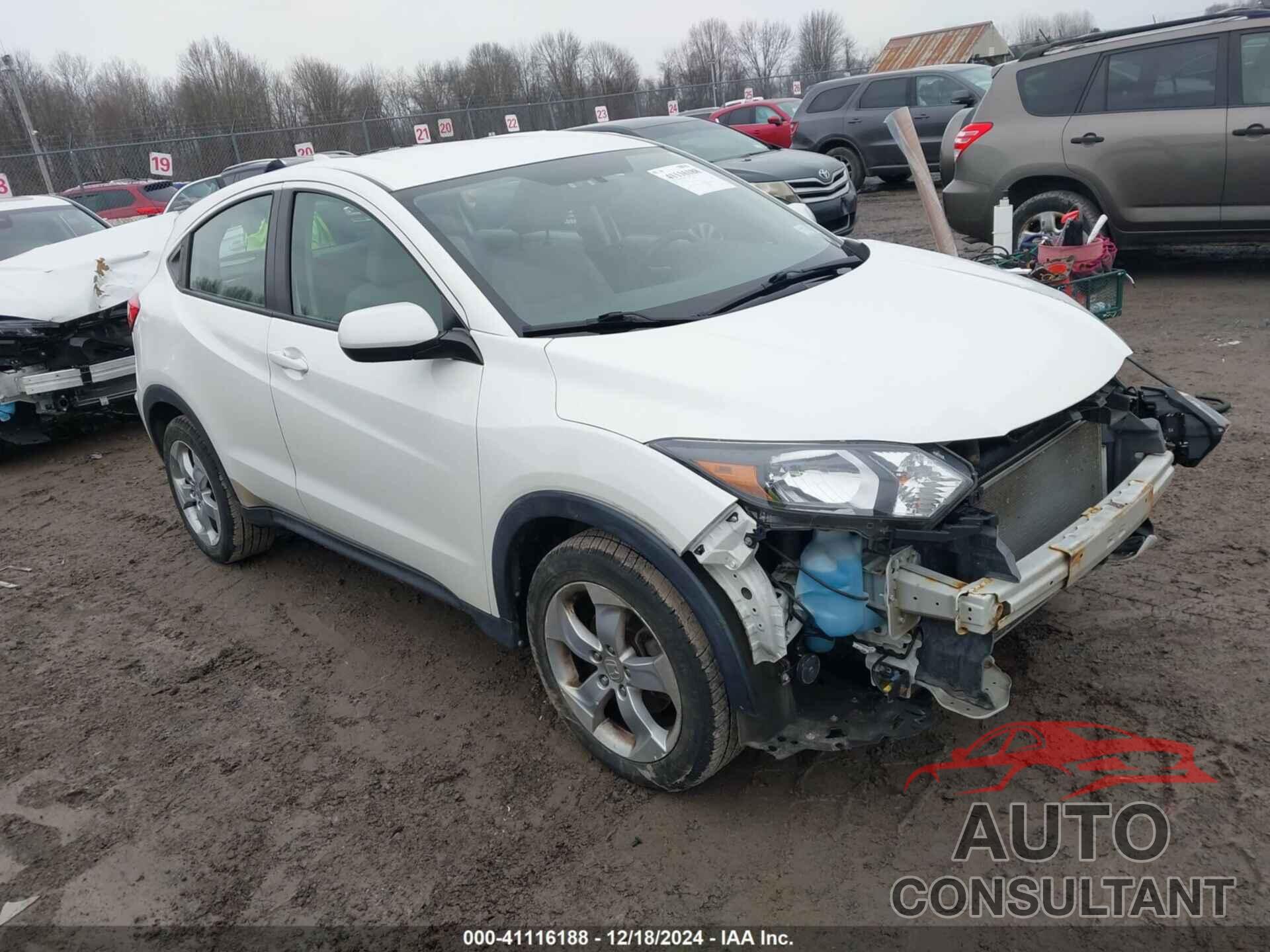 HONDA HR-V 2016 - 3CZRU6H35GM715998