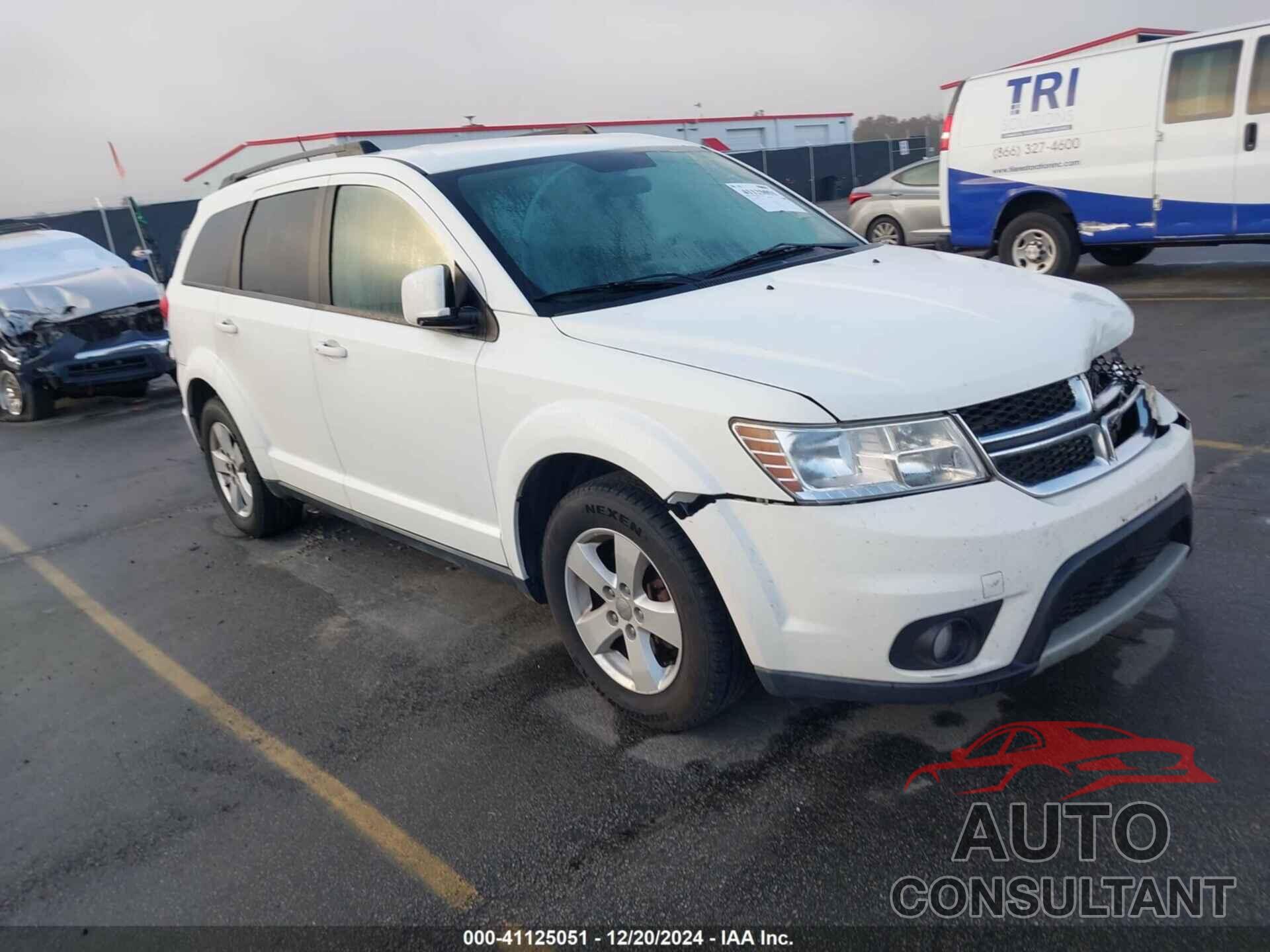 DODGE JOURNEY 2012 - 3C4PDCBG2CT132442