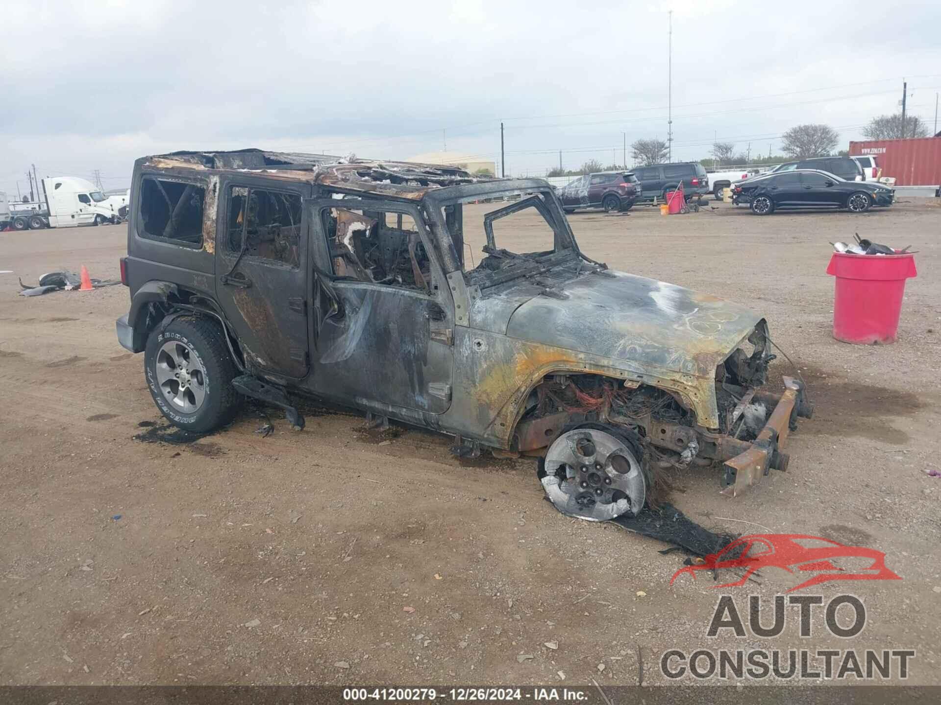 JEEP WRANGLER UNLIMITED 2017 - 1C4BJWEG4HL708468