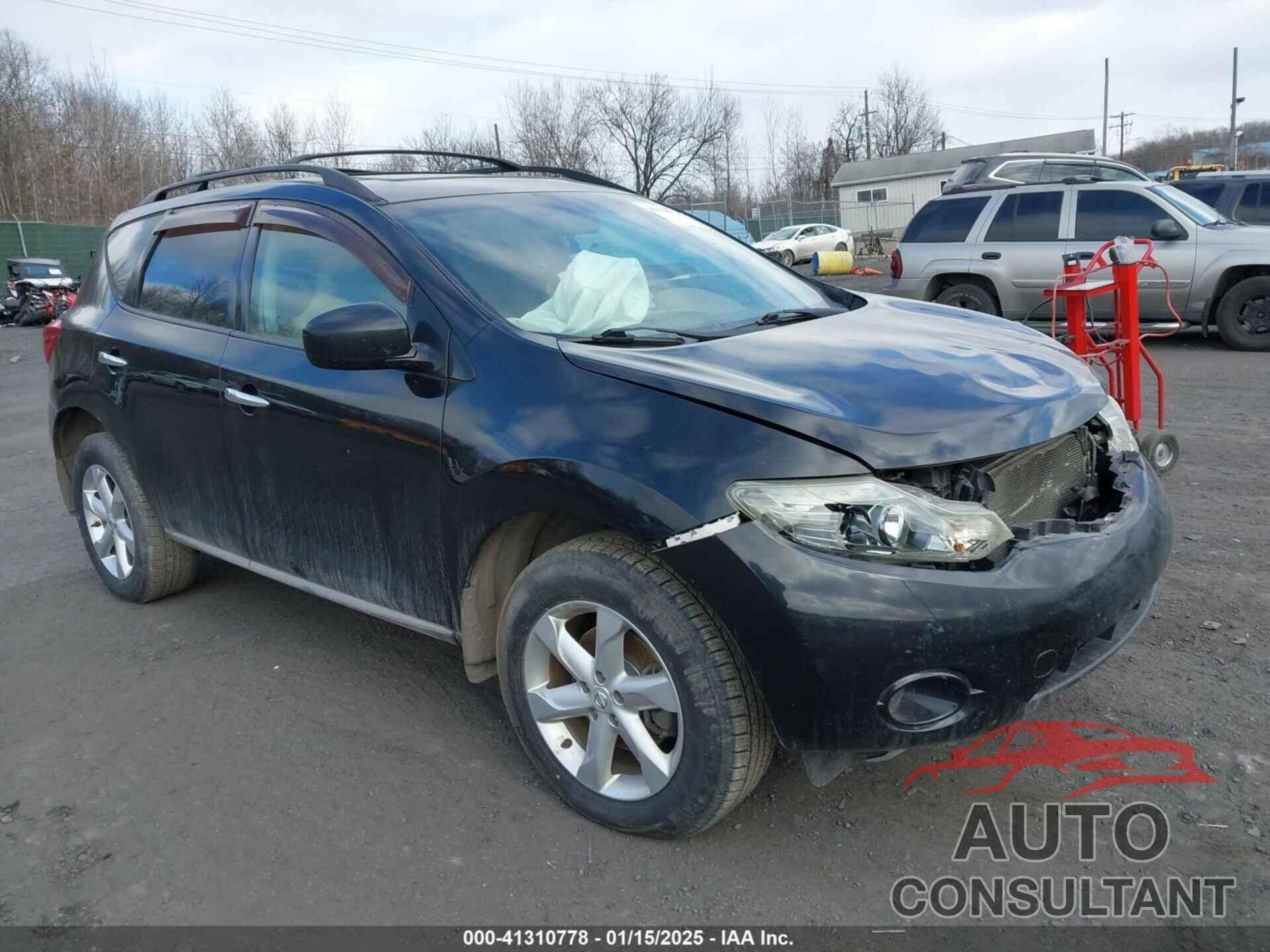 NISSAN MURANO 2009 - JN8AZ18WX9W137356