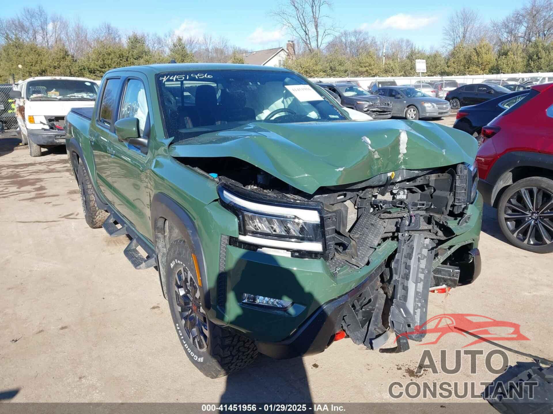 NISSAN FRONTIER 2022 - 1N6ED1EK9NN643495