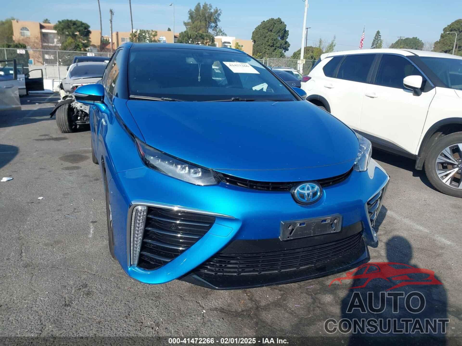 TOYOTA MIRAI 2017 - JTDBVRBD3HA003348