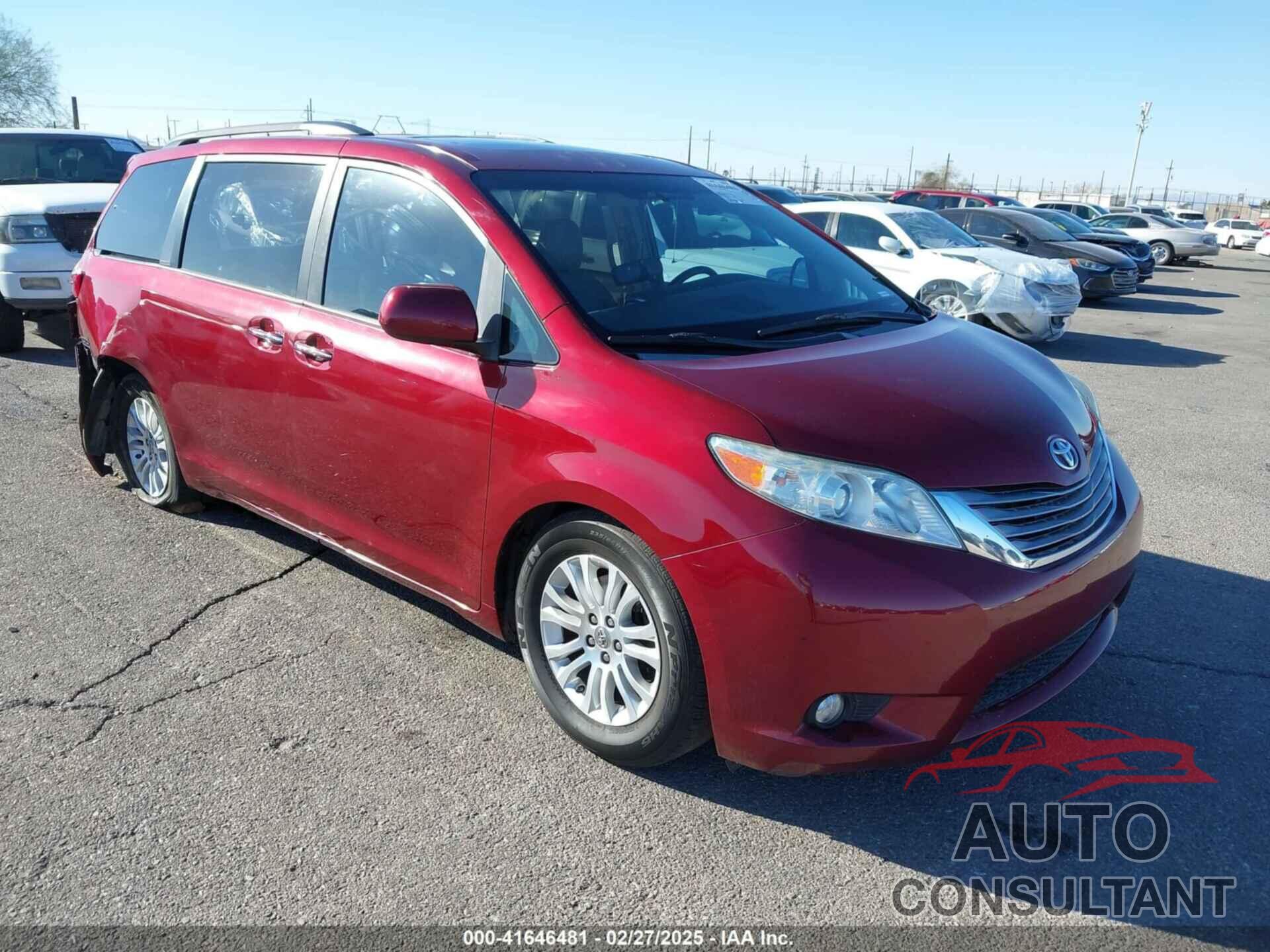 TOYOTA SIENNA 2015 - 5TDYK3DCXFS621190