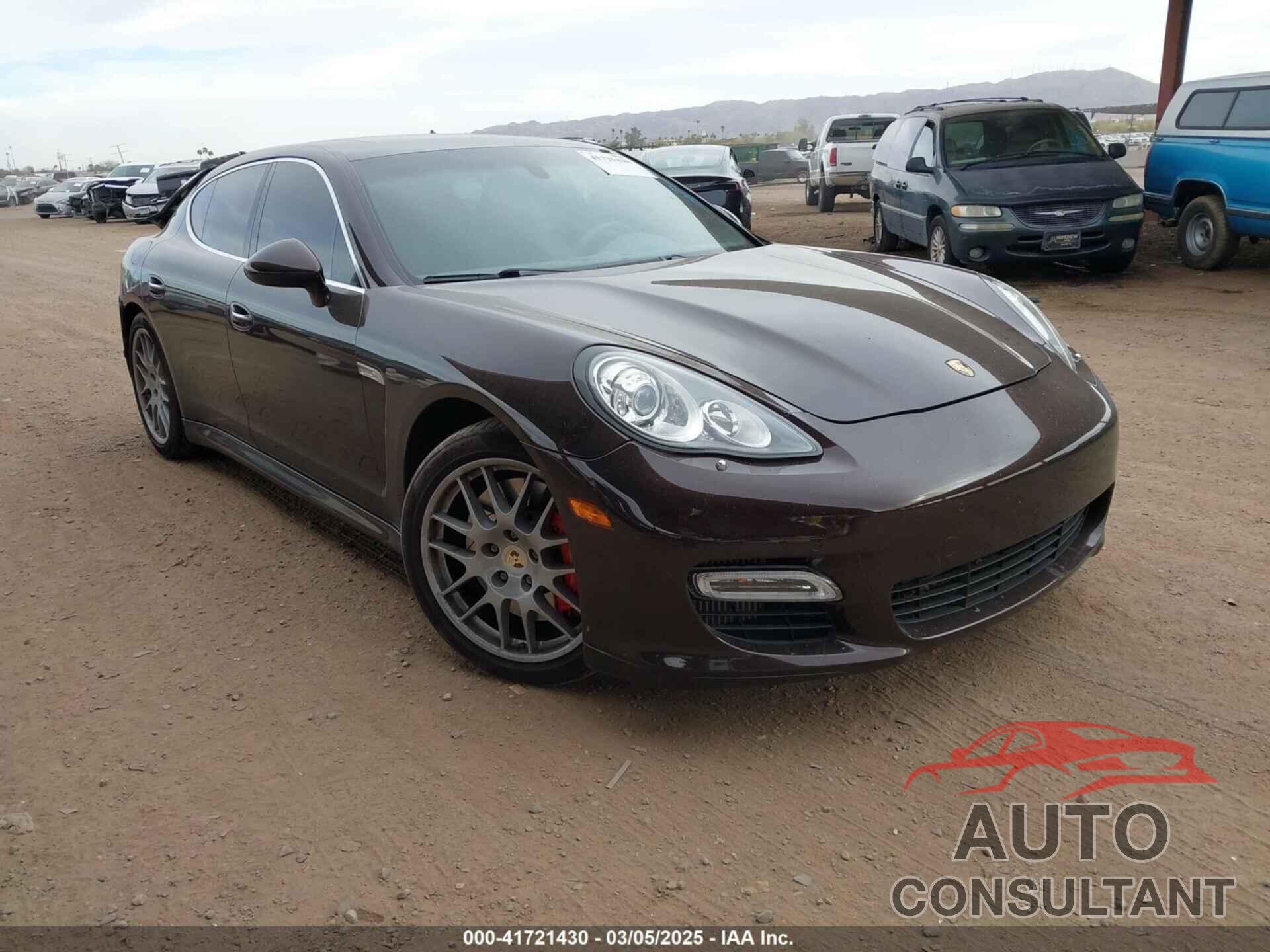 PORSCHE PANAMERA 2011 - WP0AC2A70BL090139