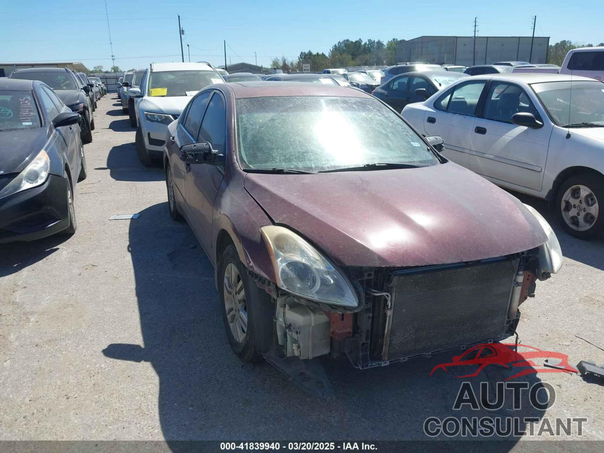 NISSAN ALTIMA 2012 - 1N4AL2AP3CN446787