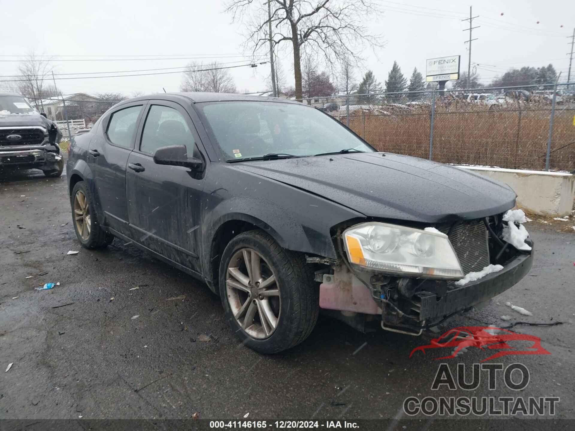 DODGE AVENGER 2012 - 1C3CDZEG7CN285092