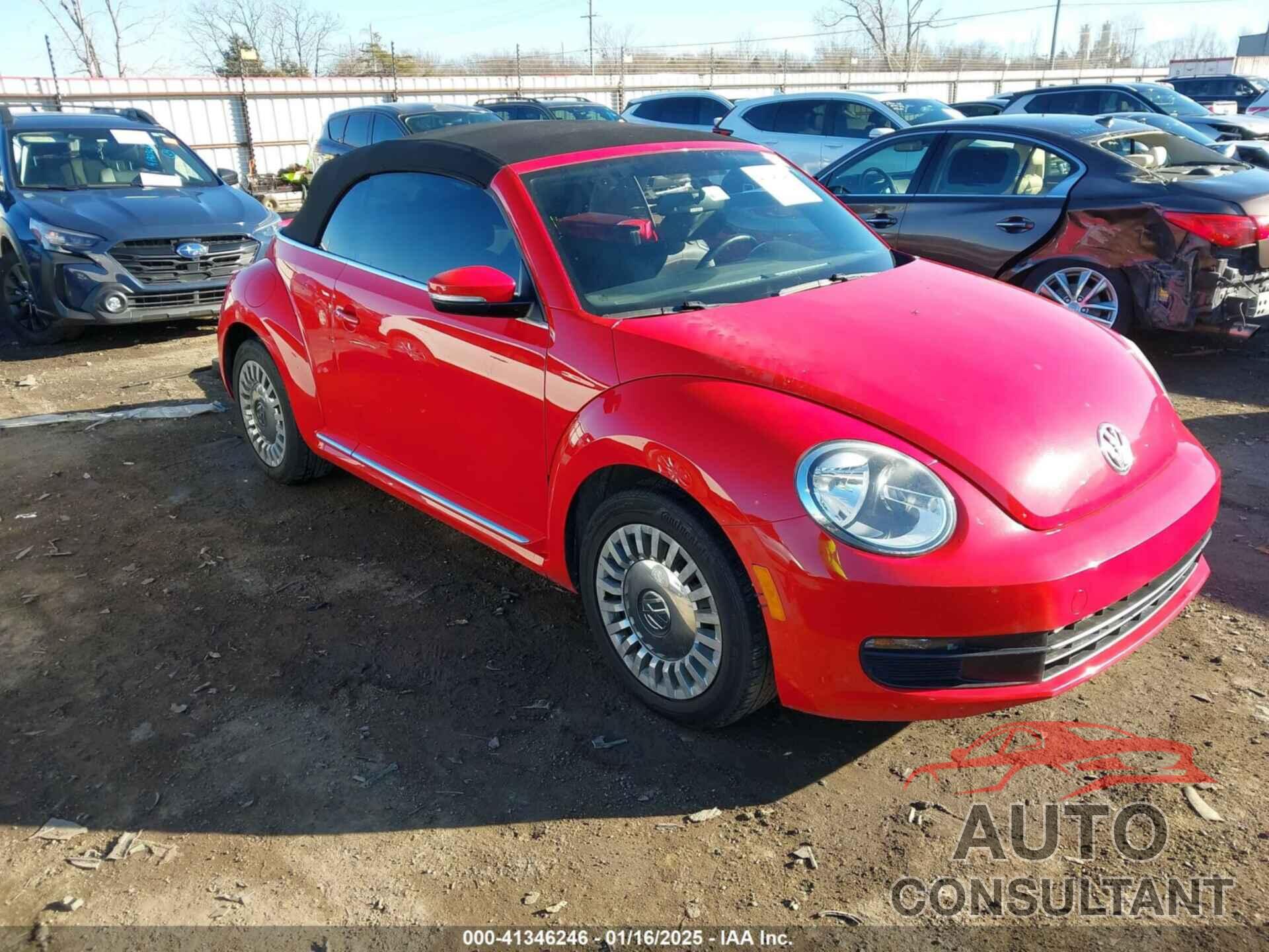 VOLKSWAGEN BEETLE 2015 - 3VW507AT3FM804500