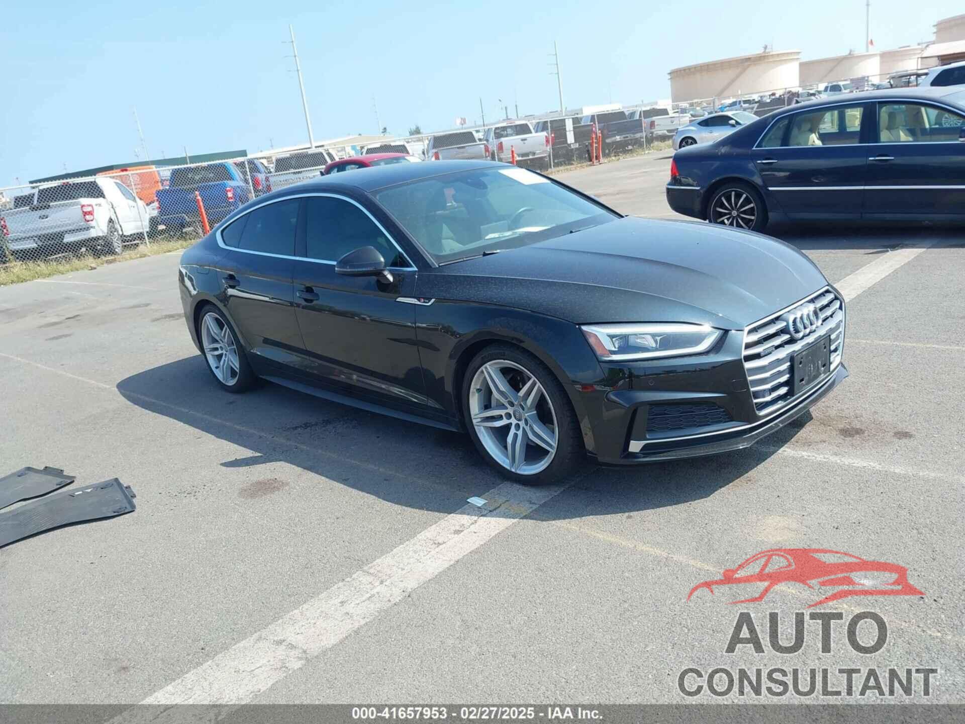 AUDI A5 2018 - WAUENCF55JA102219