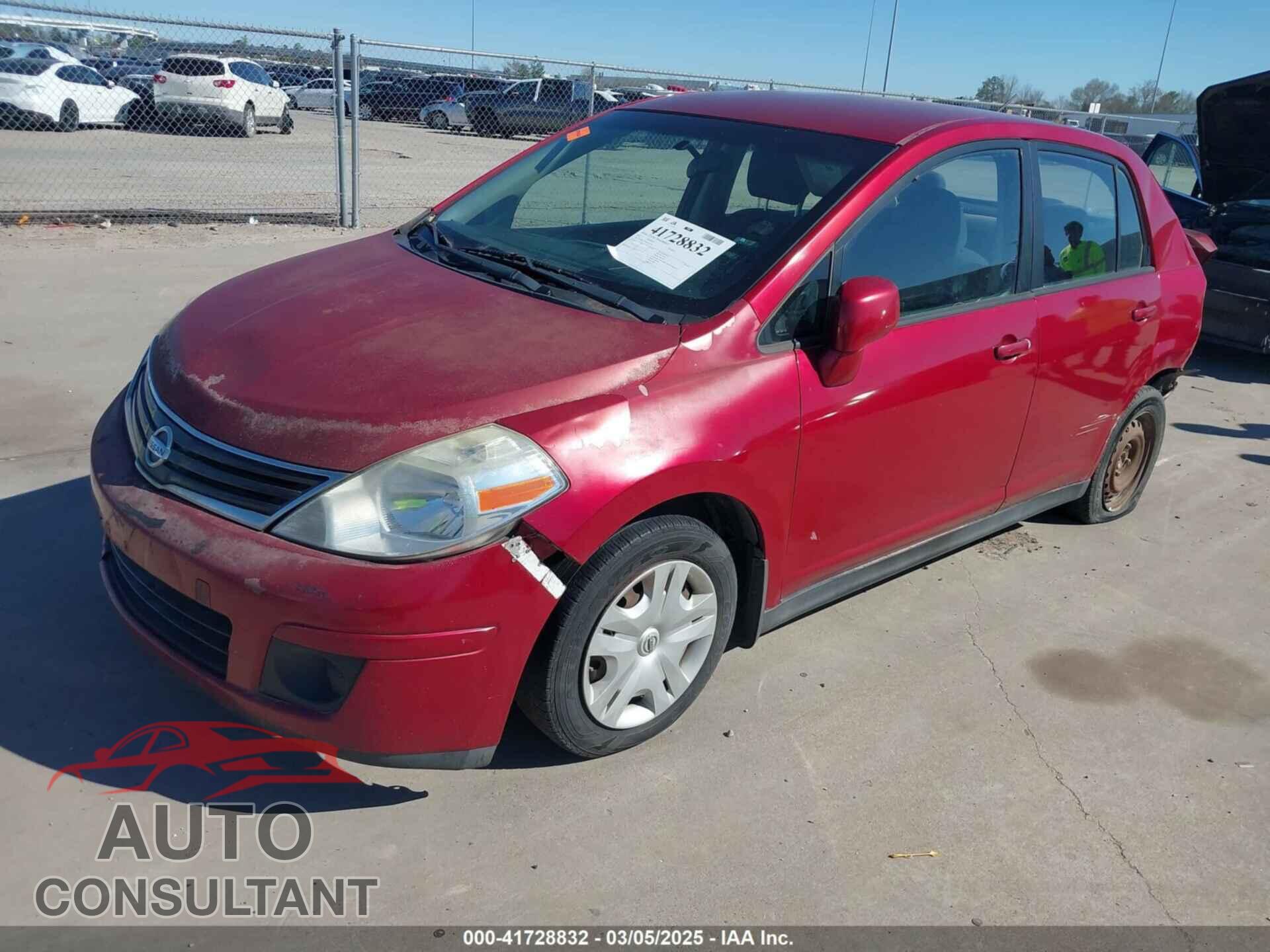 NISSAN VERSA 2011 - 3N1BC1AP1BL410106