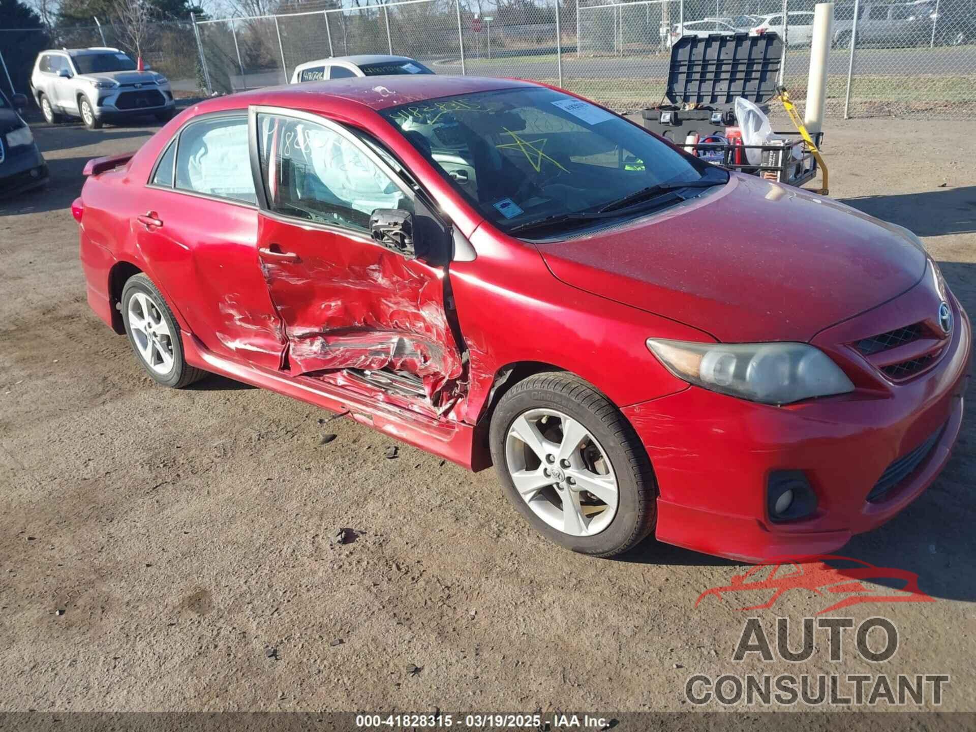 TOYOTA COROLLA 2013 - 5YFBU4EE7DP137215