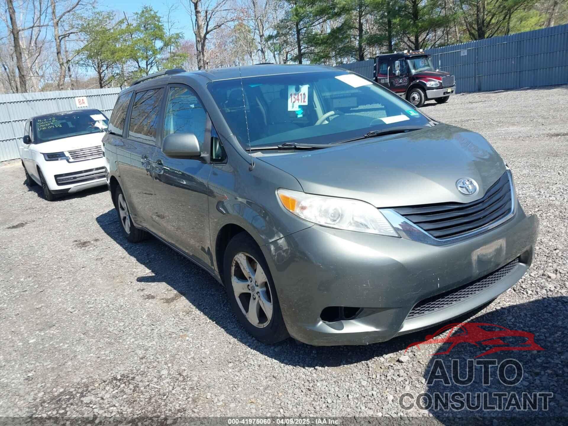 TOYOTA SIENNA 2012 - 5TDKK3DC4CS181842