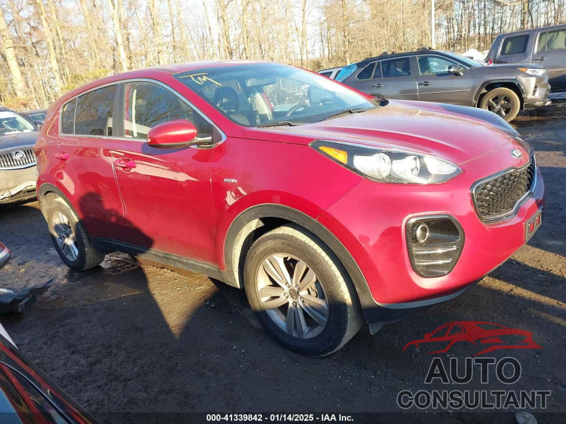 KIA SPORTAGE 2019 - KNDPMCAC0K7613727