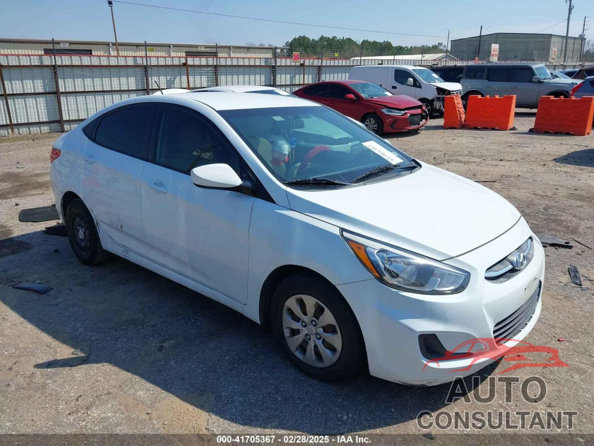 HYUNDAI ACCENT 2016 - KMHCT4AE6GU048011