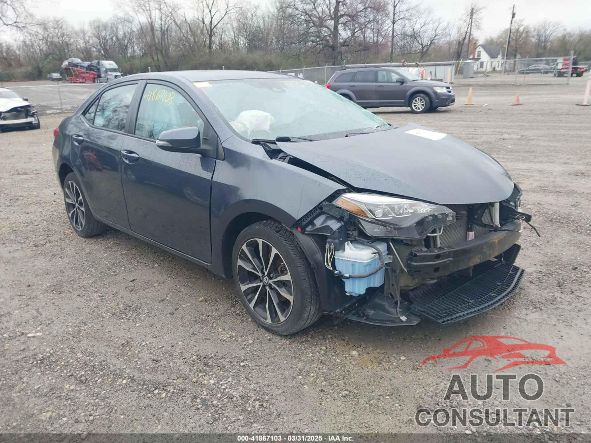 TOYOTA COROLLA 2019 - 5YFBURHE9KP898284