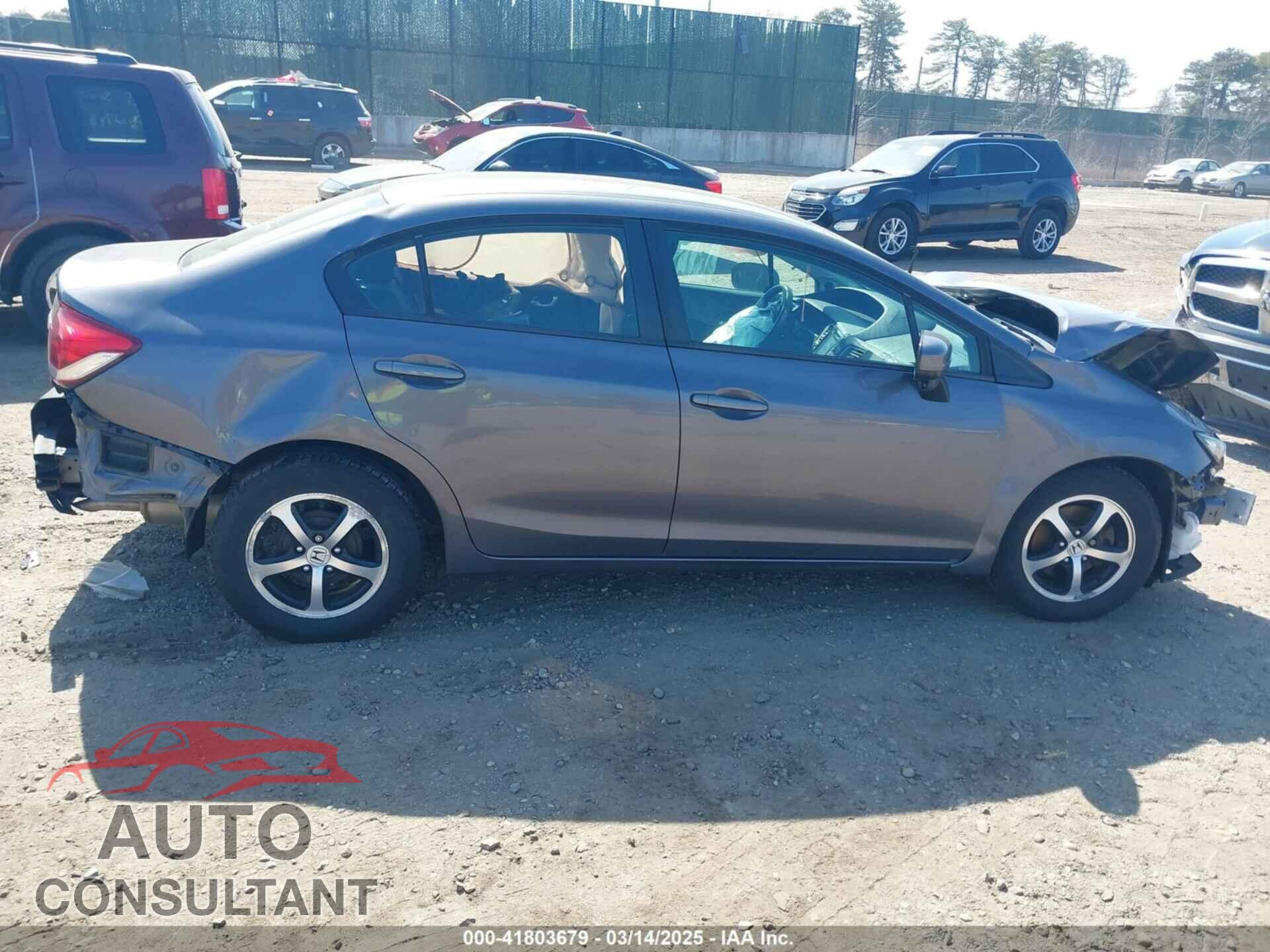 HONDA CIVIC 2015 - 19XFB2F73FE700471