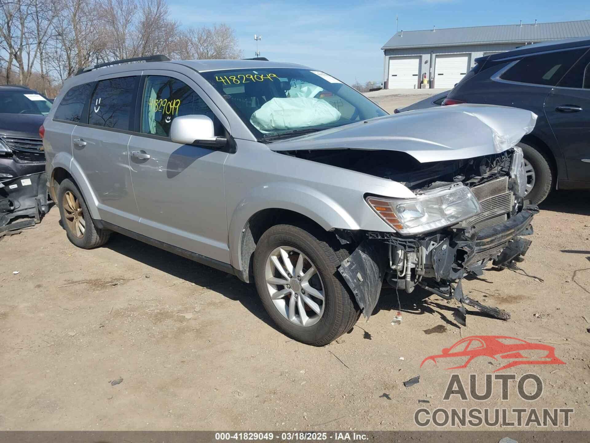DODGE JOURNEY 2014 - 3C4PDCBG8ET224500