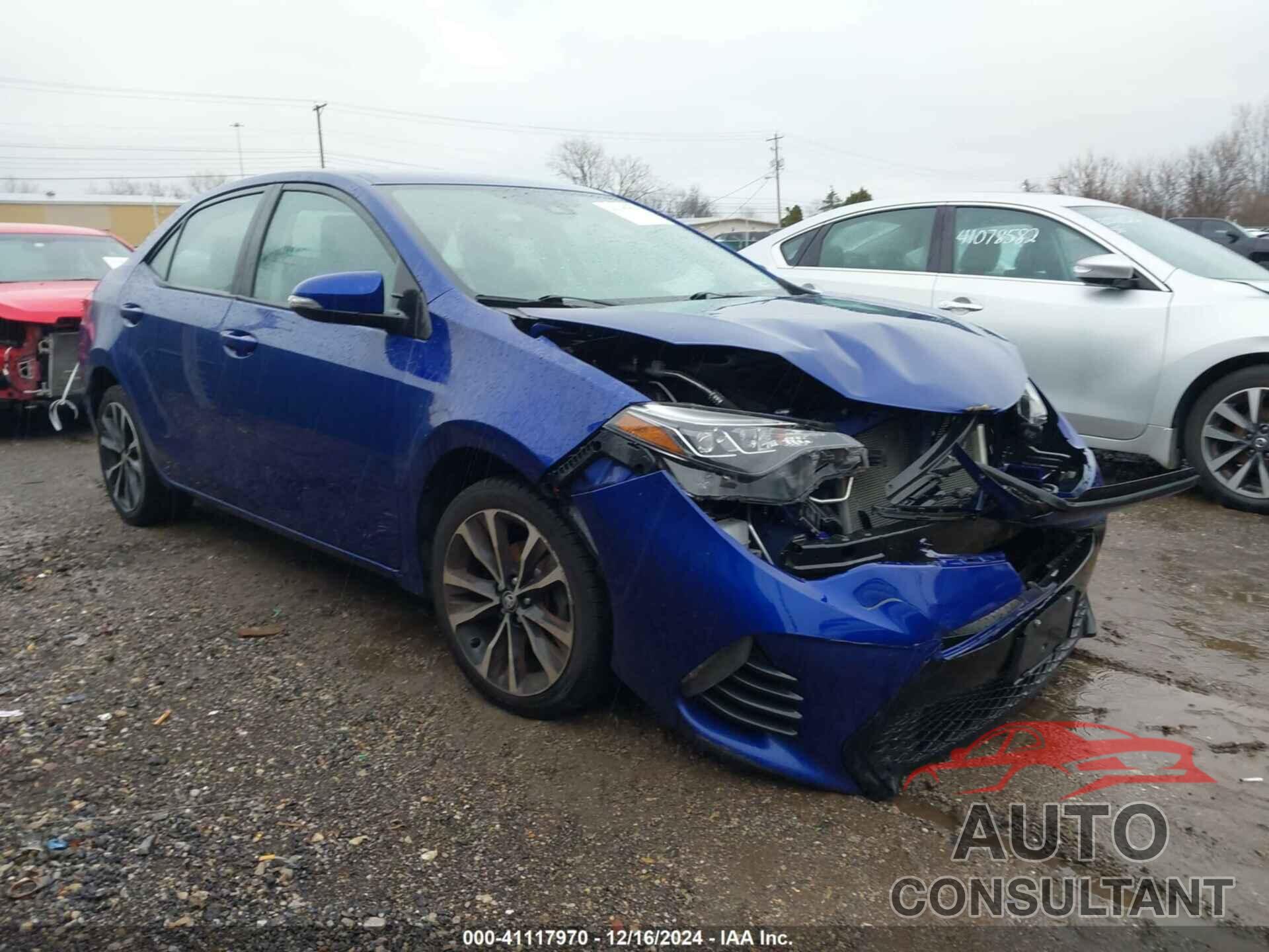 TOYOTA COROLLA 2017 - 2T1BURHE1HC837486