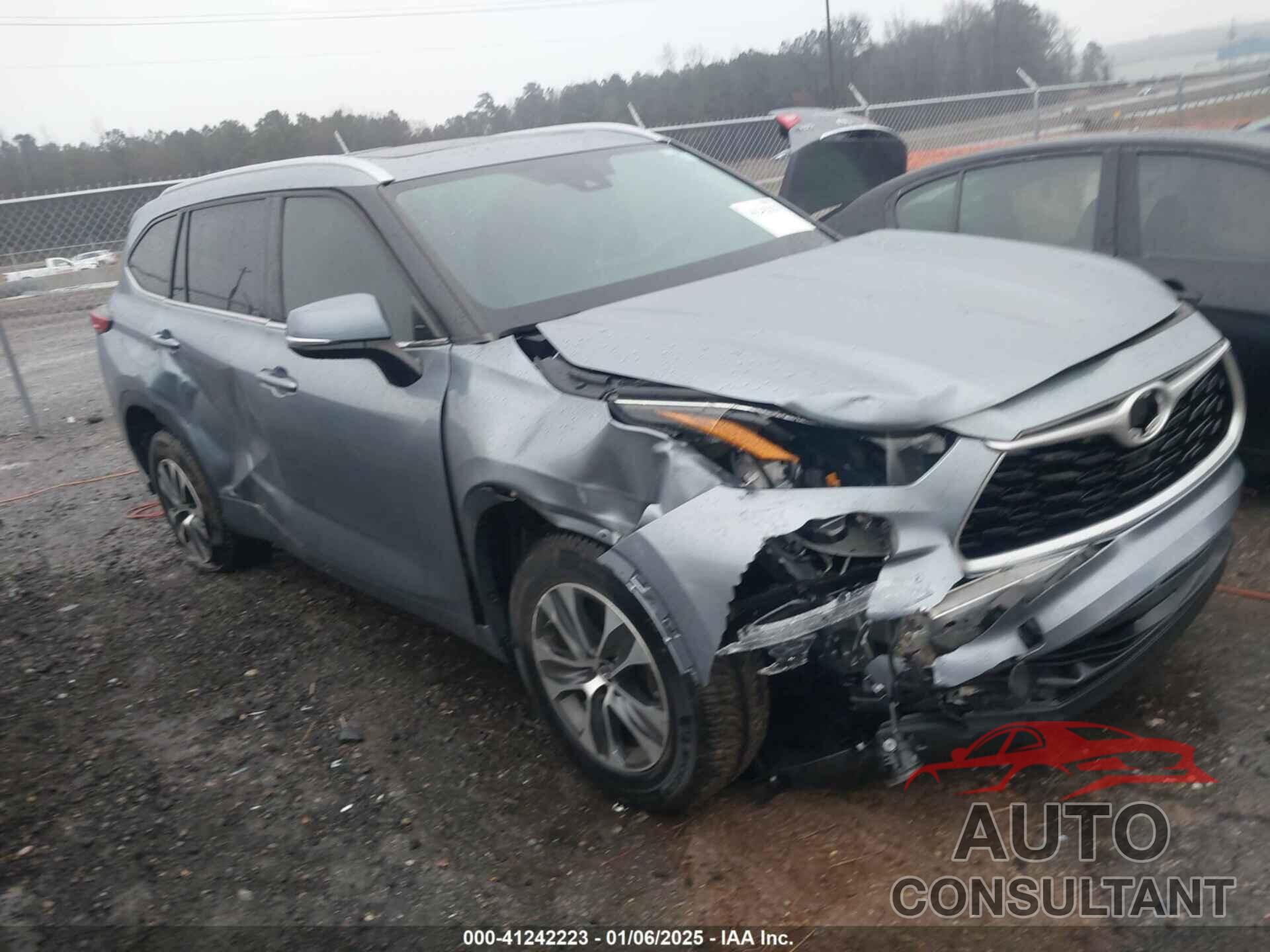 TOYOTA HIGHLANDER 2021 - 5TDGZRAH8MS050919