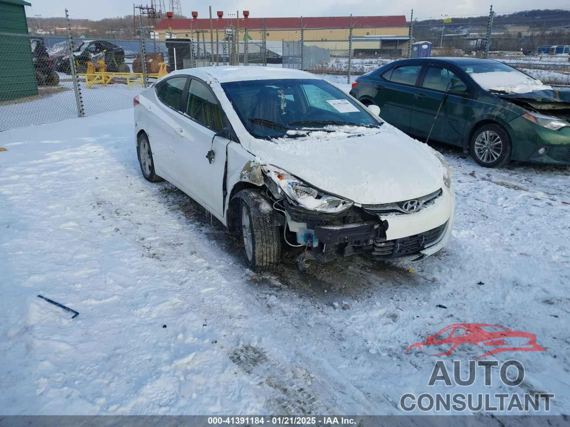 HYUNDAI ELANTRA 2012 - 5NPDH4AEXCH149597