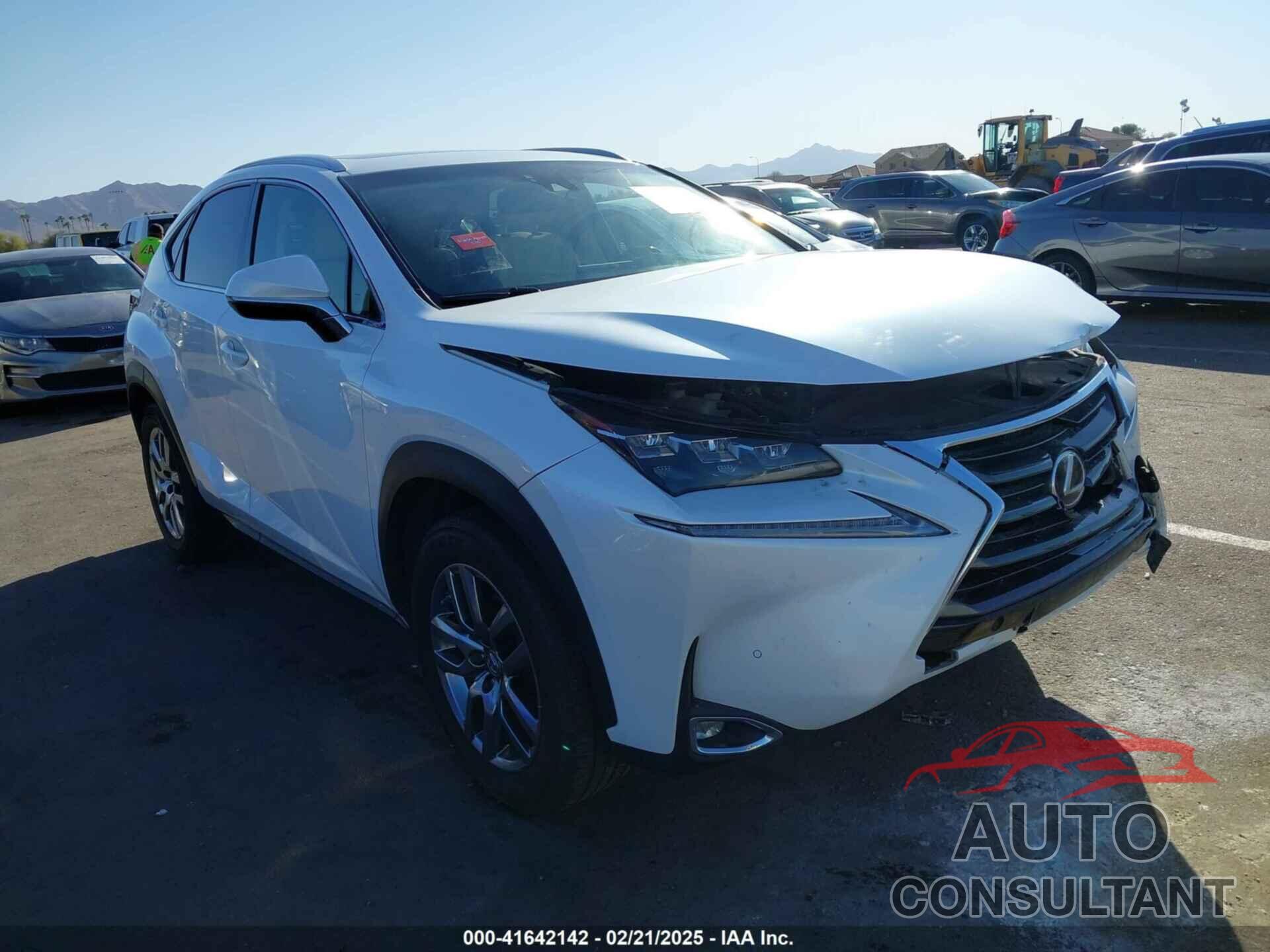 LEXUS NX 200T 2015 - JTJBARBZ0F2042667