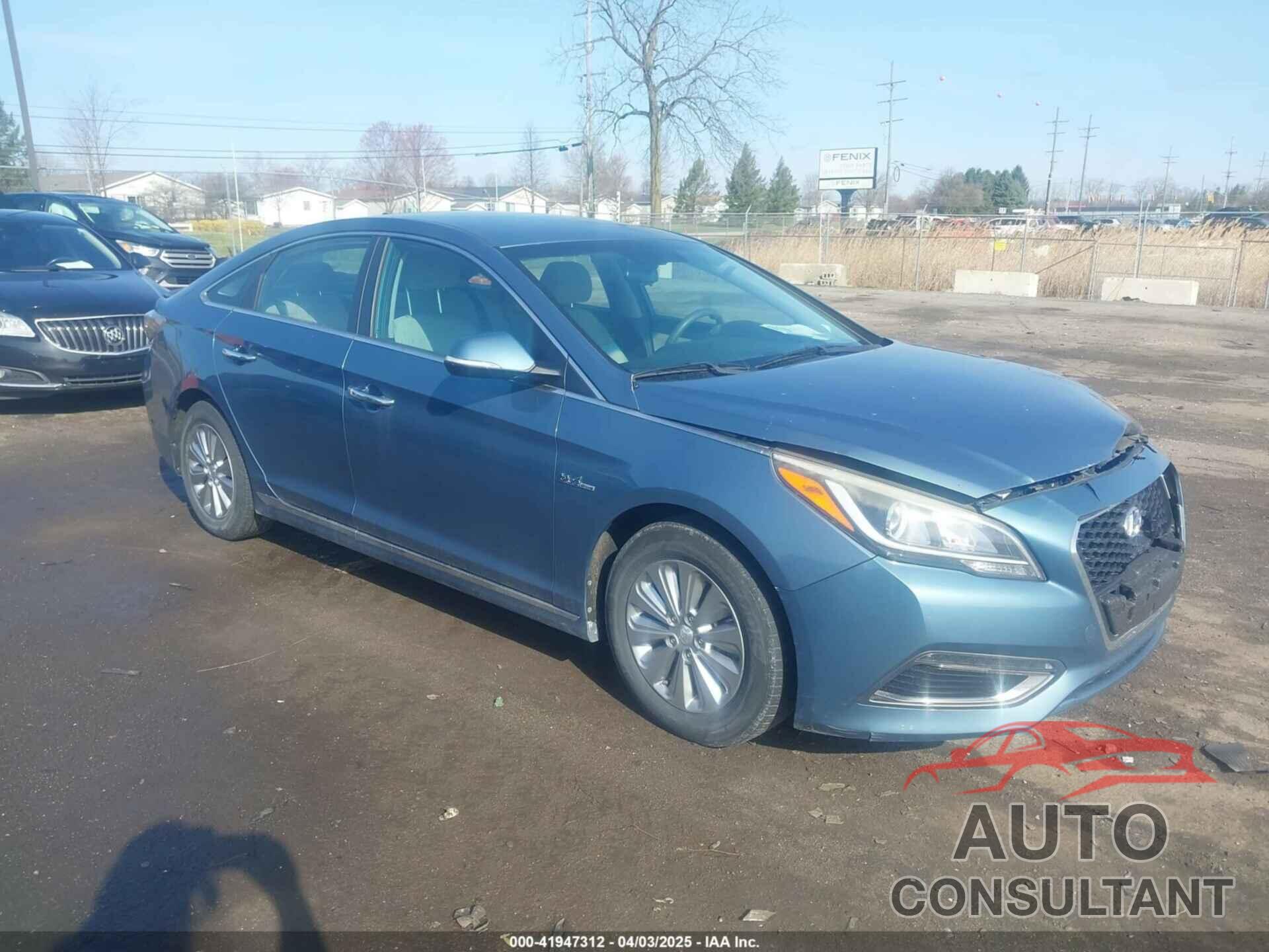 HYUNDAI SONATA HYBRID 2016 - KMHE24L13GA037586