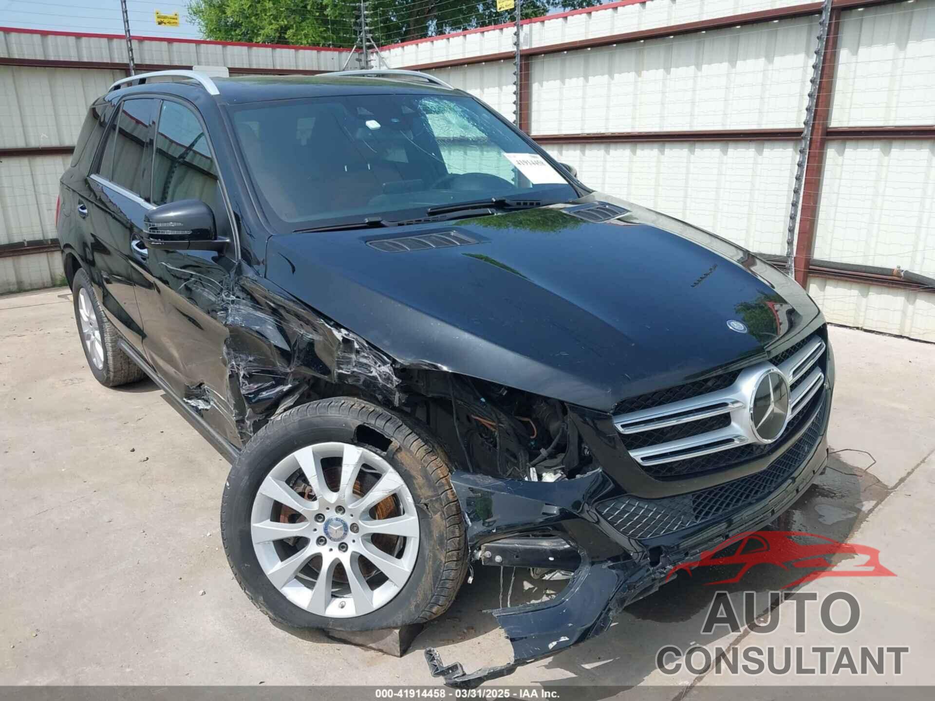 MERCEDES-BENZ GLE 300D 2016 - 4JGDA0EB7GA629182