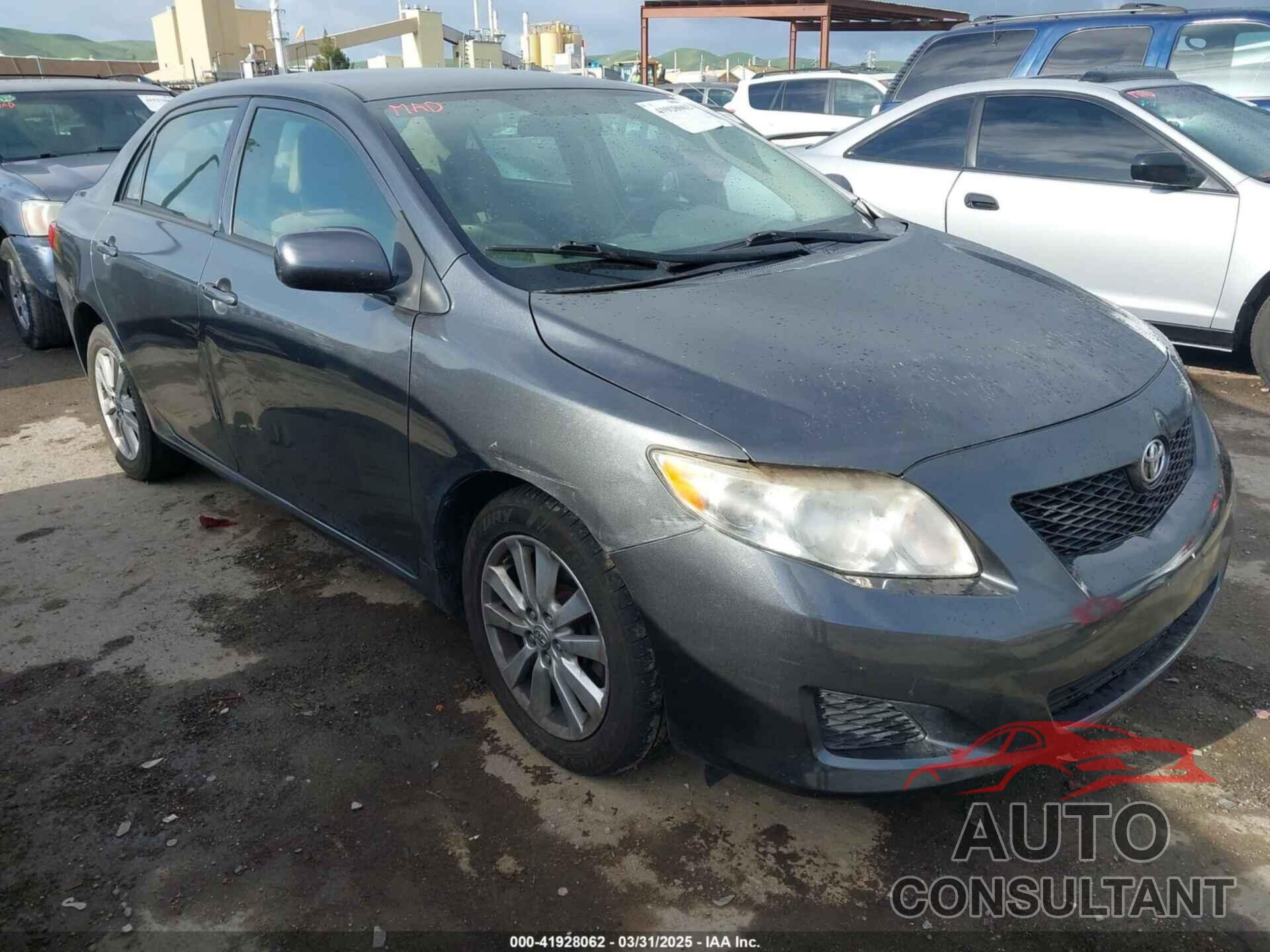 TOYOTA COROLLA 2009 - 1NXBU40E79Z042778