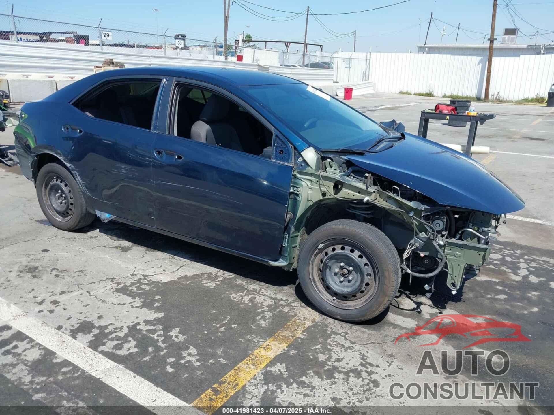 TOYOTA COROLLA 2018 - 5YFBURHE6JP822326